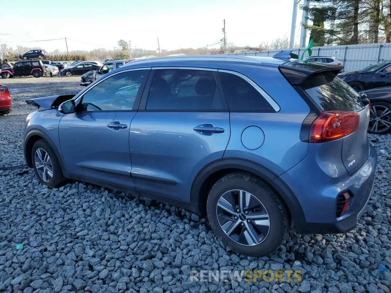 2 Photograph of a damaged car KNDCE3LC3N5525845 KIA NIRO 2022
