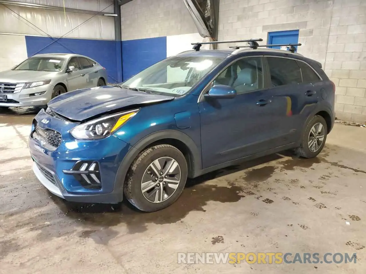 1 Photograph of a damaged car KNDCM3LD6N5543414 KIA NIRO 2022