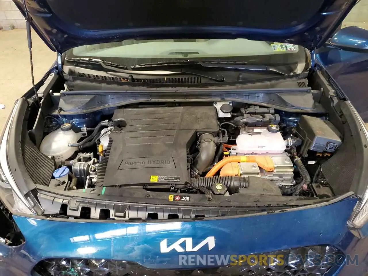 12 Photograph of a damaged car KNDCM3LD6N5543414 KIA NIRO 2022