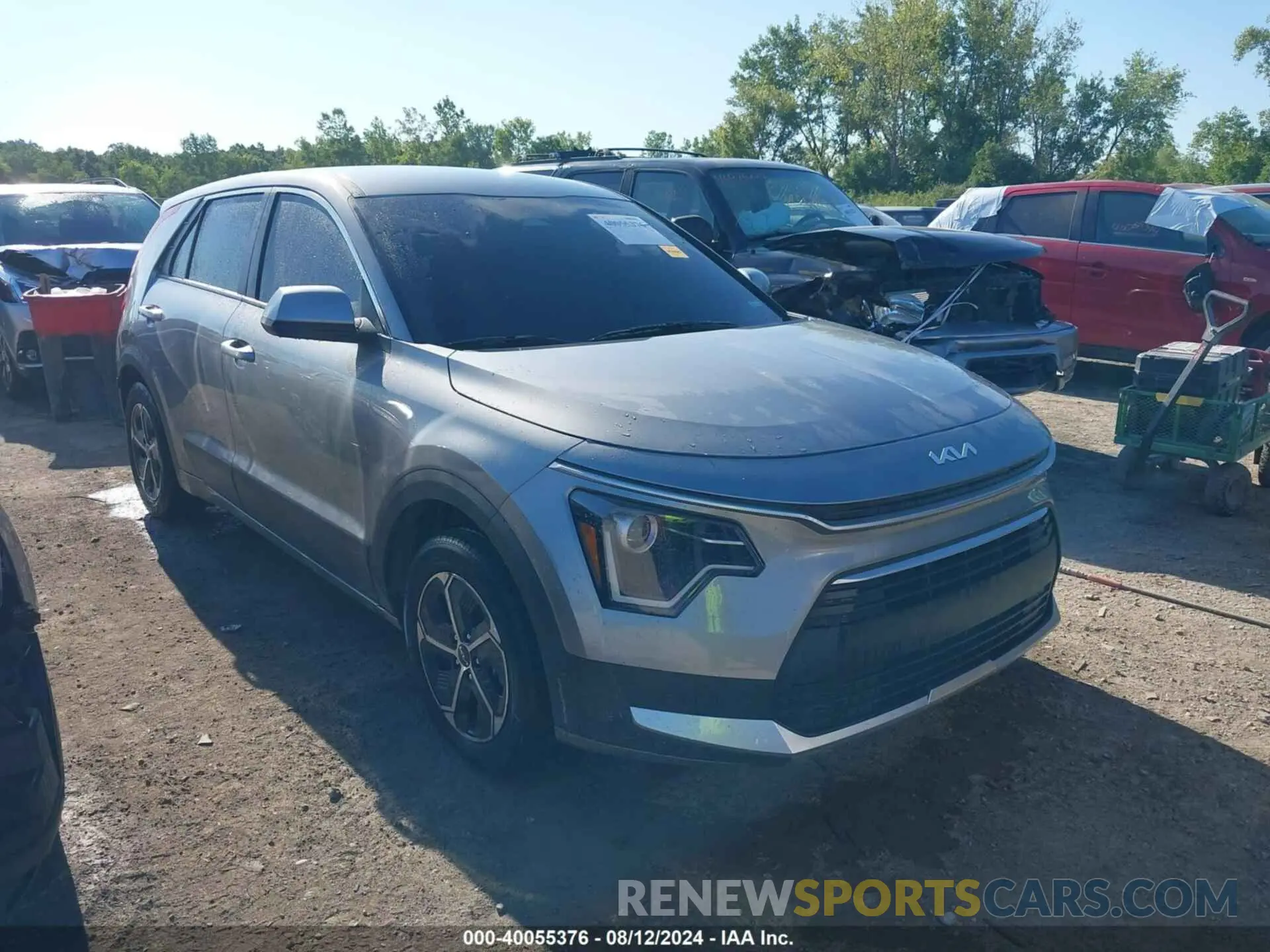1 Фотография поврежденного автомобиля KNDCP3LE2P5065317 KIA NIRO 2023