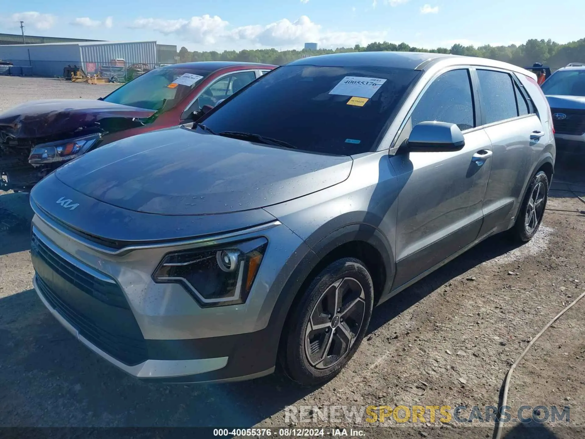 2 Фотография поврежденного автомобиля KNDCP3LE2P5065317 KIA NIRO 2023