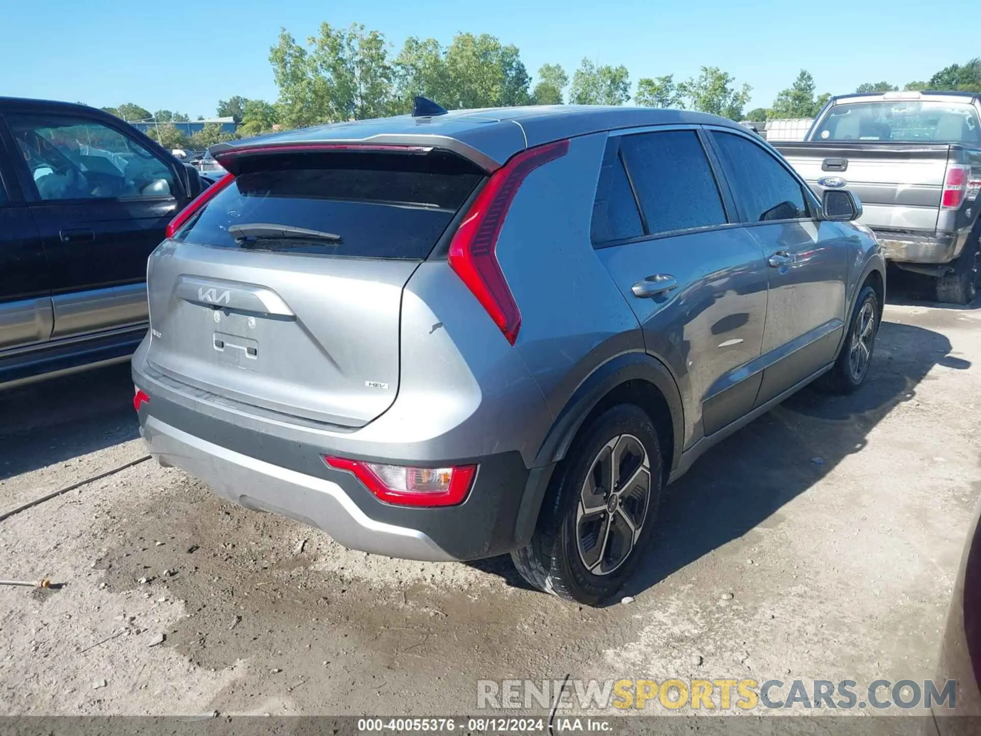 4 Фотография поврежденного автомобиля KNDCP3LE2P5065317 KIA NIRO 2023