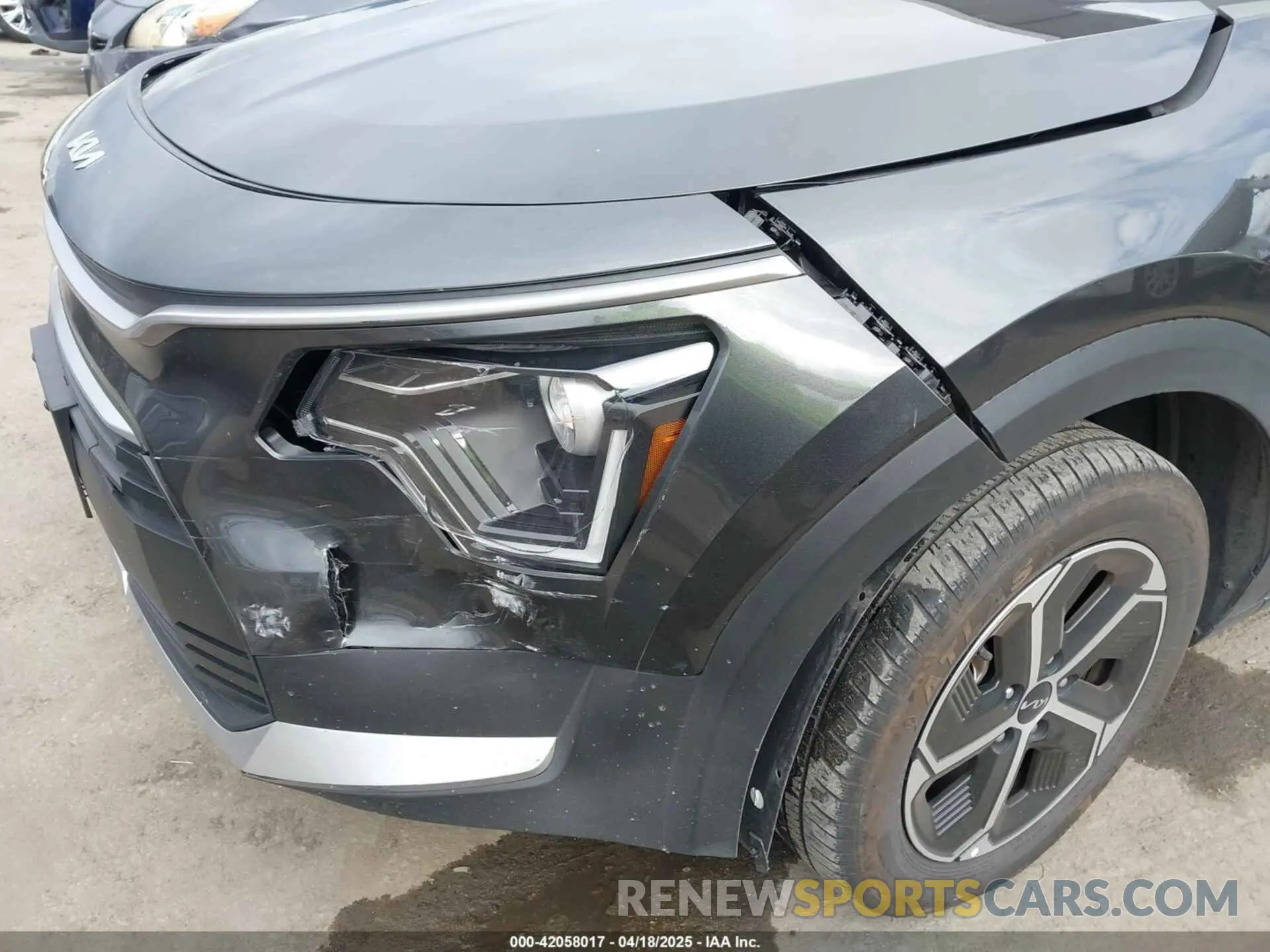 6 Фотография поврежденного автомобиля KNDCP3LE4P5084838 KIA NIRO 2023