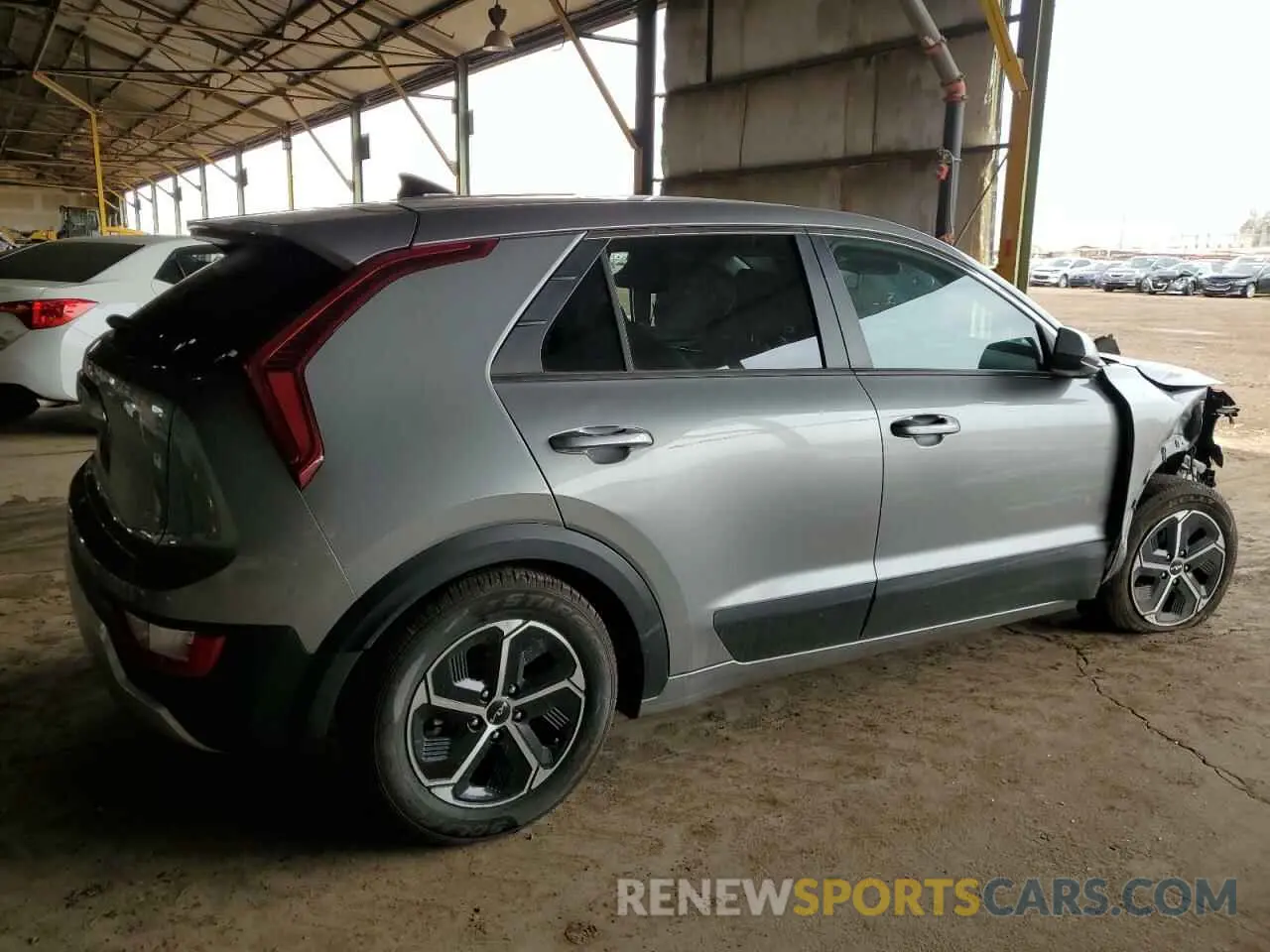 3 Photograph of a damaged car KNDCP3LE5P5069944 KIA NIRO 2023