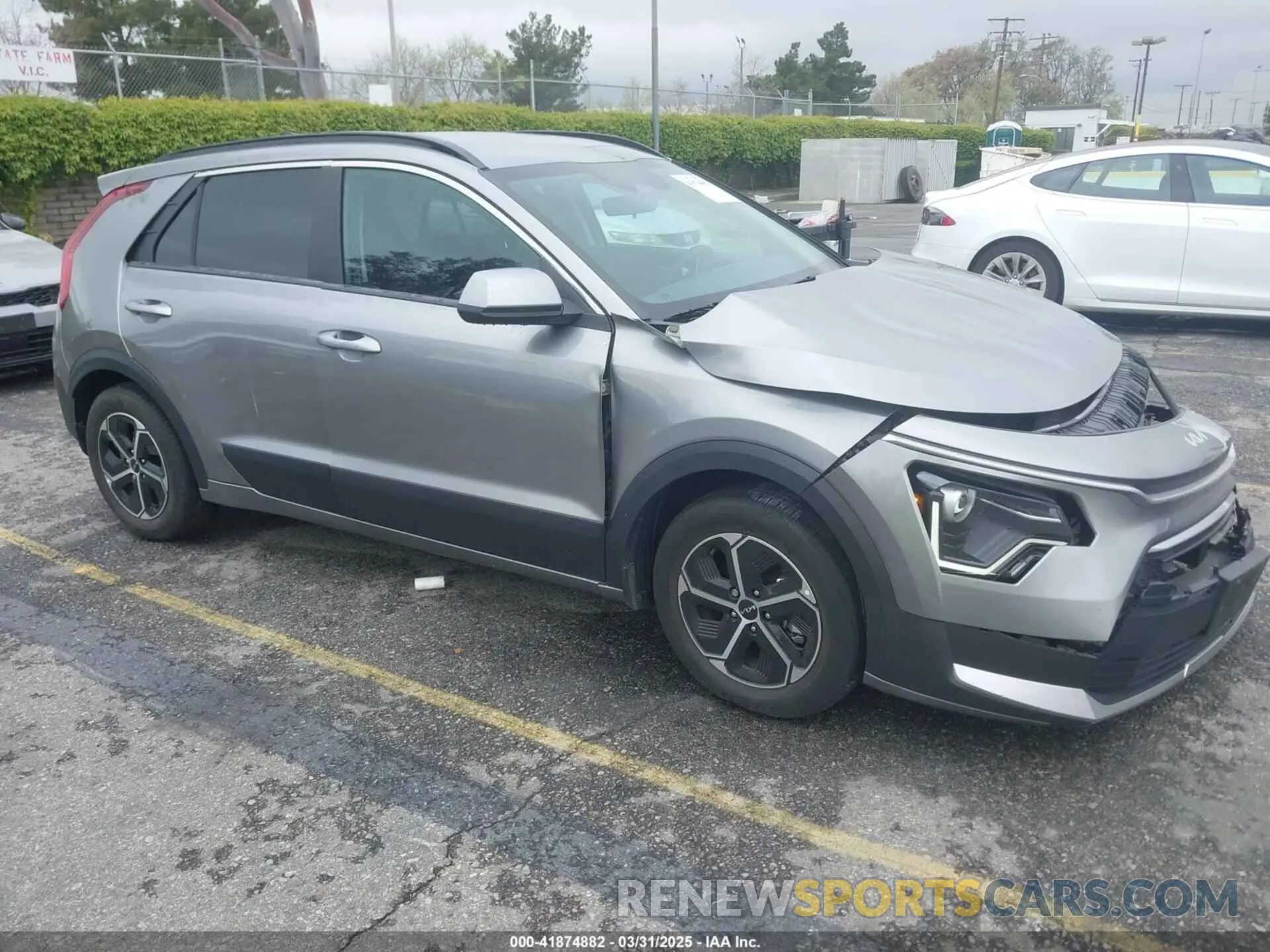 1 Фотография поврежденного автомобиля KNDCP3LE5P5090549 KIA NIRO 2023