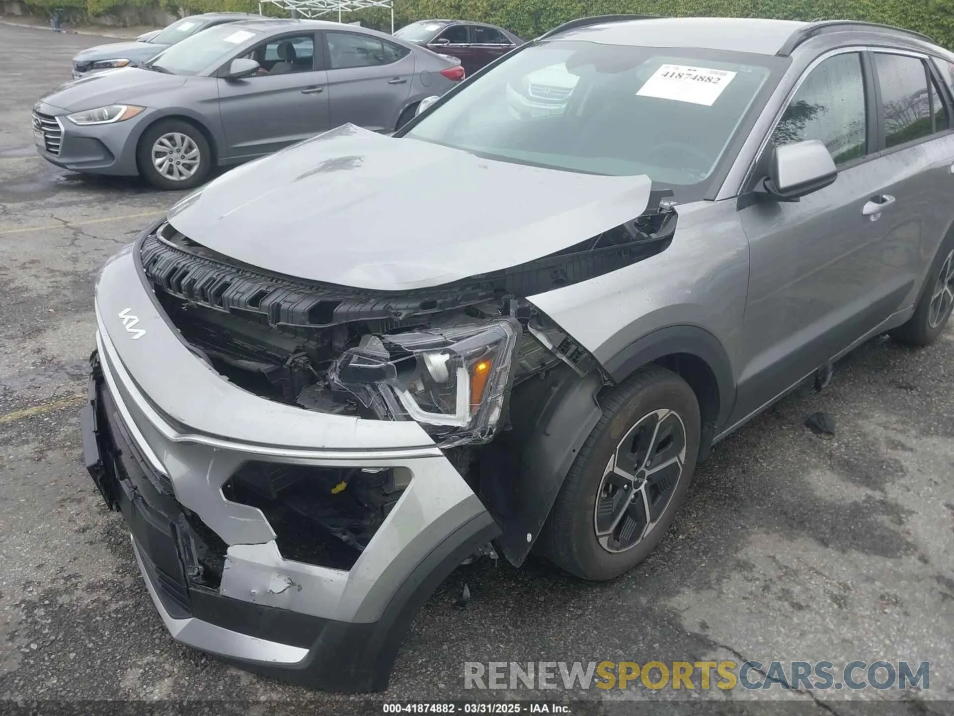 6 Фотография поврежденного автомобиля KNDCP3LE5P5090549 KIA NIRO 2023