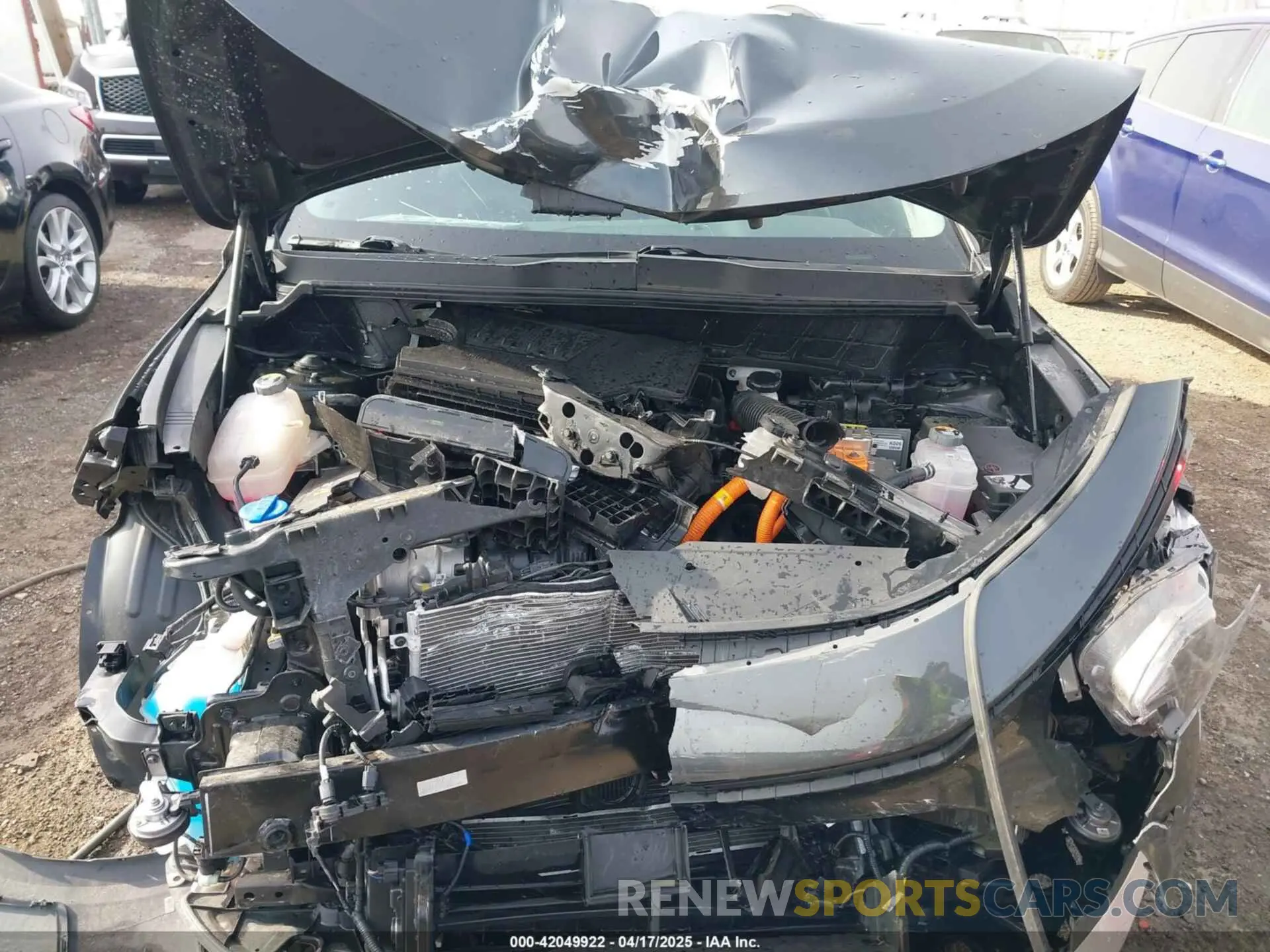 10 Photograph of a damaged car KNDCP3LE5P5110167 KIA NIRO 2023