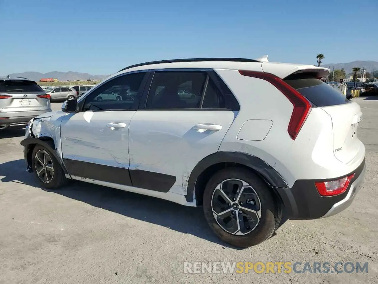 2 Photograph of a damaged car KNDCP3LE7P5088009 KIA NIRO 2023