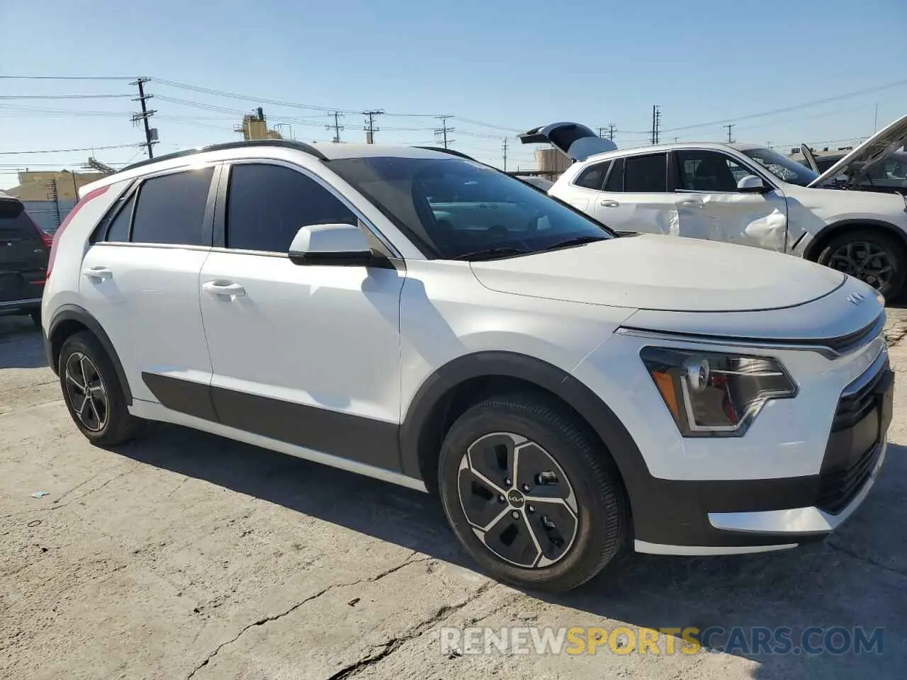4 Photograph of a damaged car KNDCP3LE7P5088009 KIA NIRO 2023