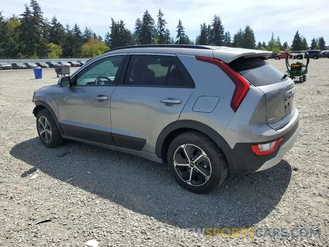 2 Photograph of a damaged car KNDCP3LE9P5086536 KIA NIRO 2023