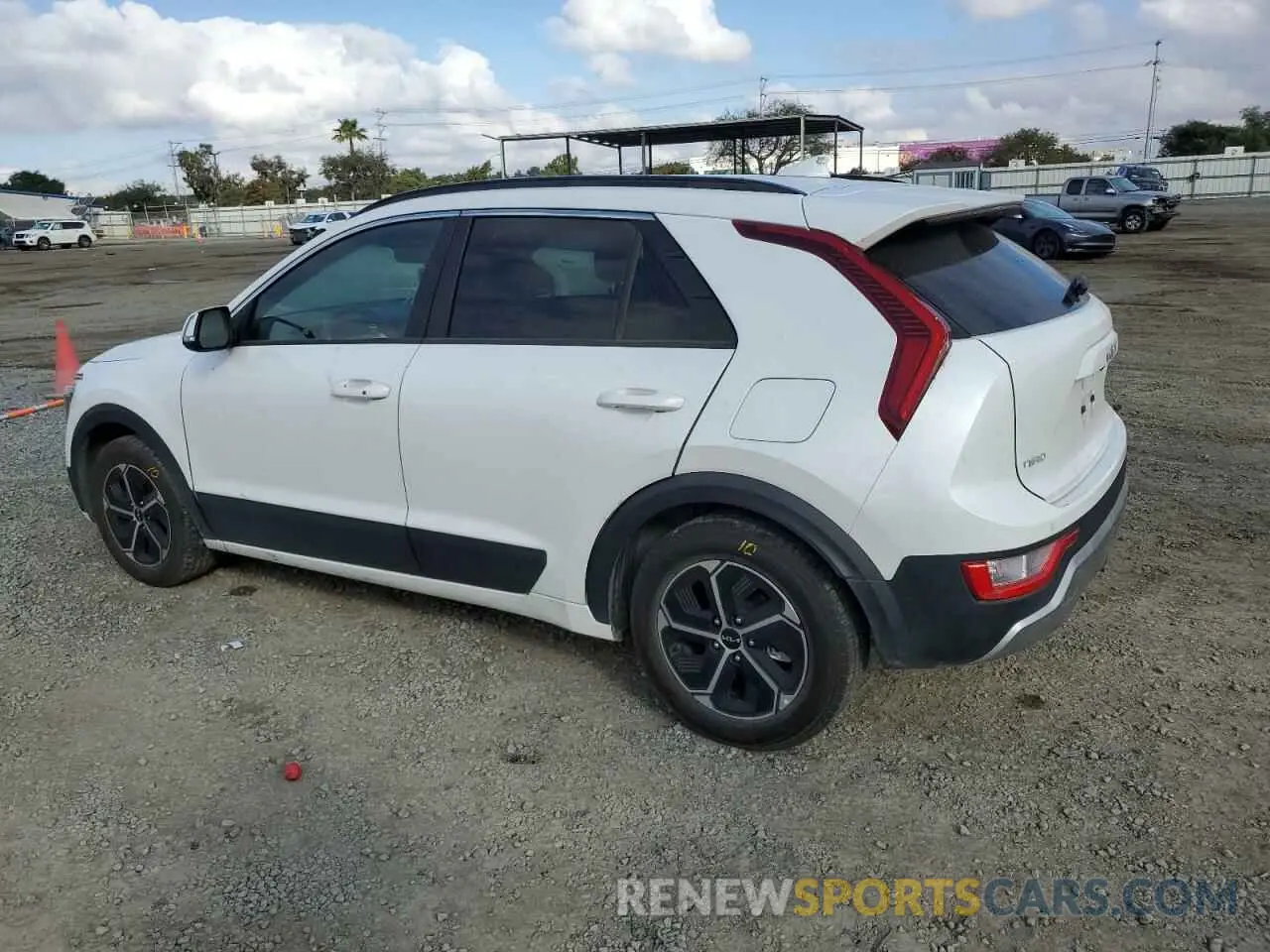 2 Photograph of a damaged car KNDCR3LE0P5076469 KIA NIRO 2023