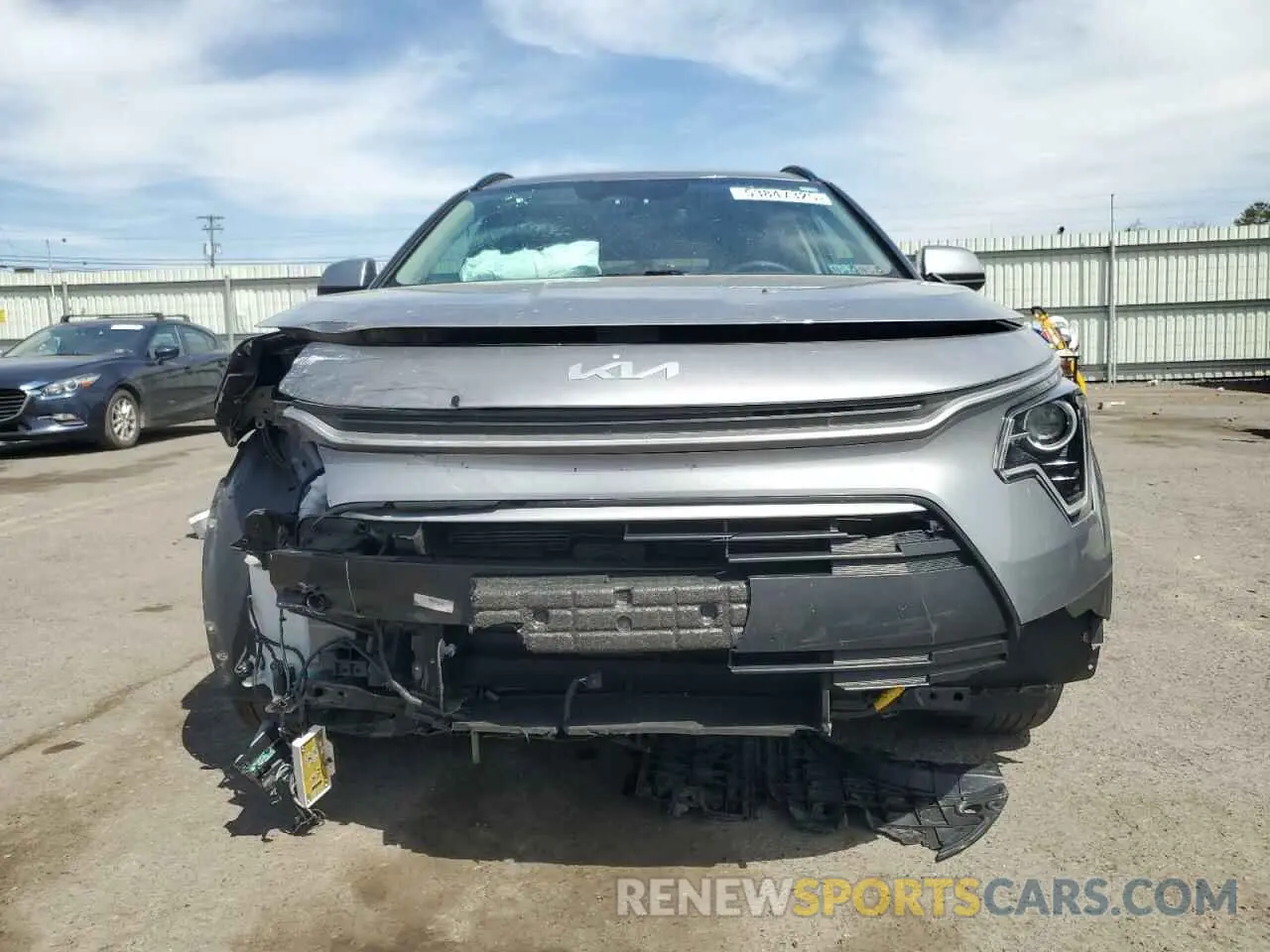 5 Фотография поврежденного автомобиля KNDCR3LE2P5049144 KIA NIRO 2023