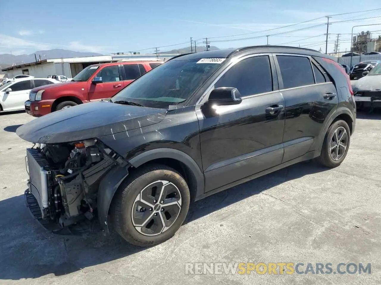 1 Фотография поврежденного автомобиля KNDCR3LE2P5076683 KIA NIRO 2023