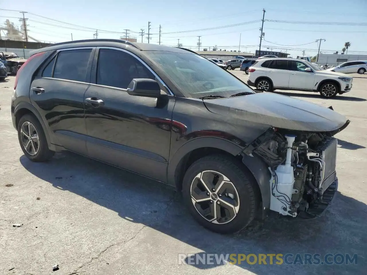 4 Фотография поврежденного автомобиля KNDCR3LE2P5076683 KIA NIRO 2023