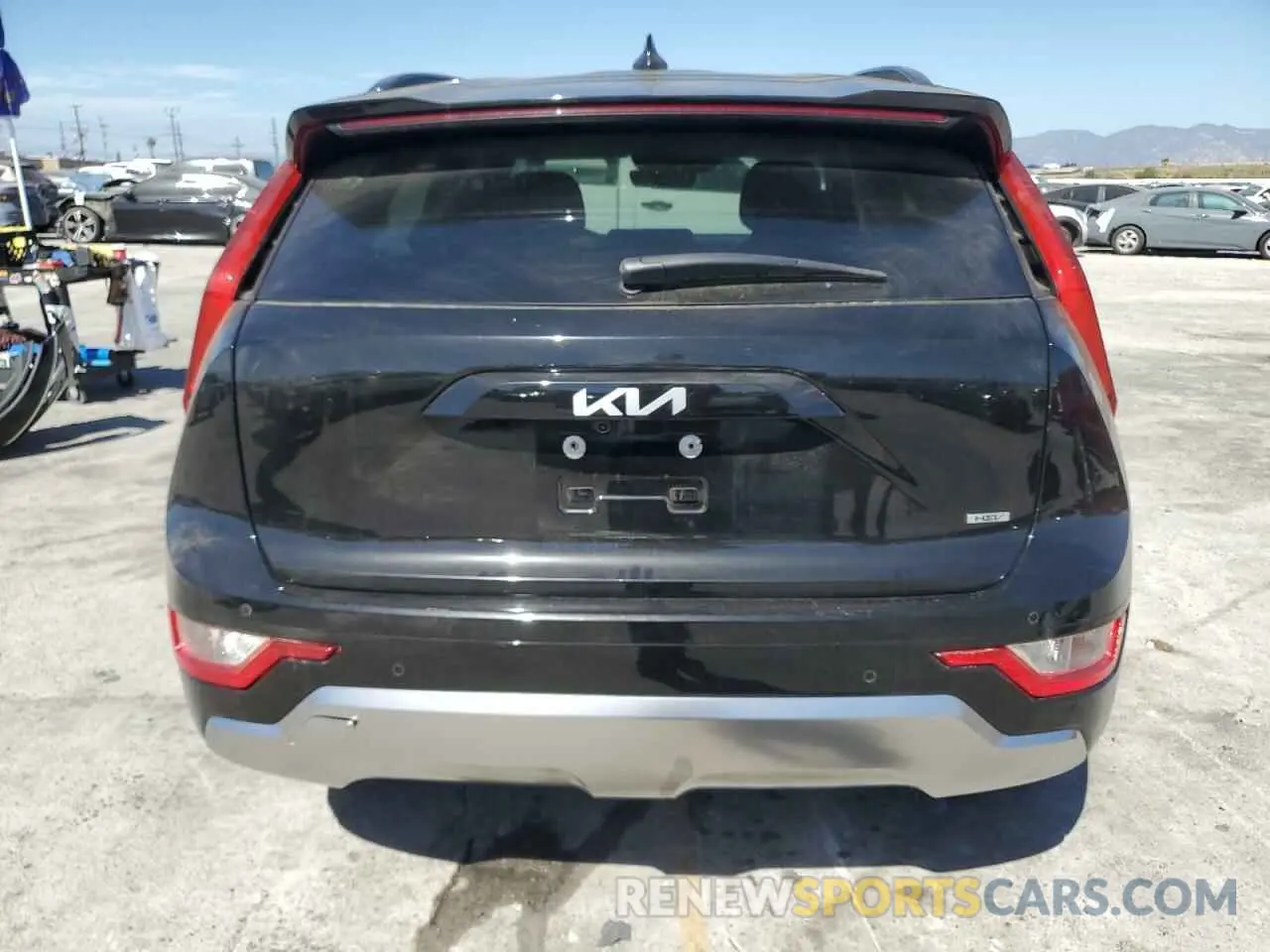 6 Фотография поврежденного автомобиля KNDCR3LE2P5076683 KIA NIRO 2023