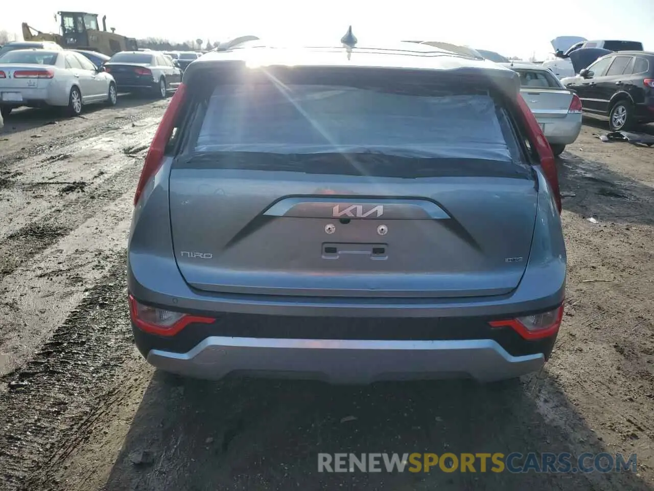 6 Photograph of a damaged car KNDCR3LE2P5097078 KIA NIRO 2023