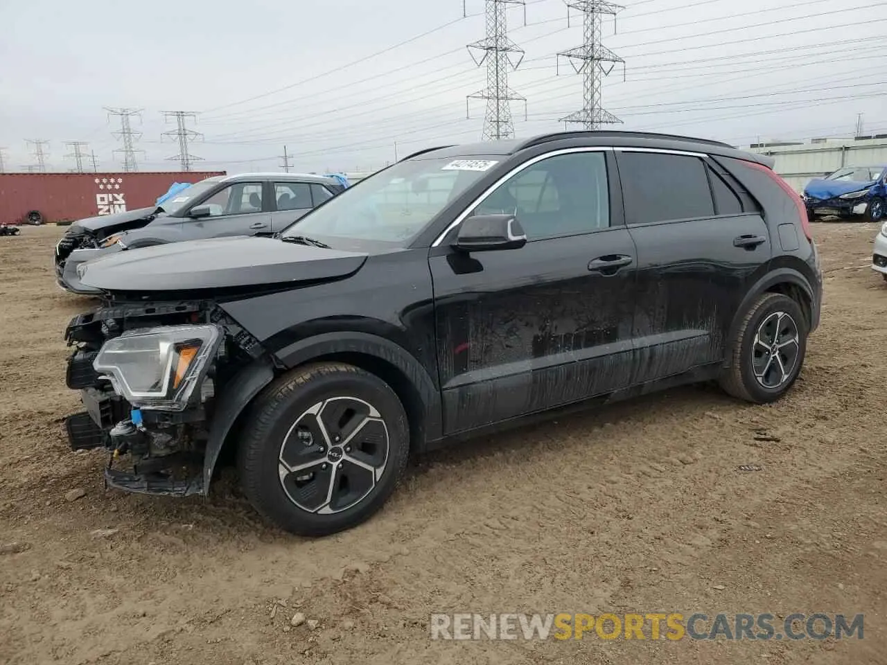 1 Фотография поврежденного автомобиля KNDCR3LE2P5110802 KIA NIRO 2023