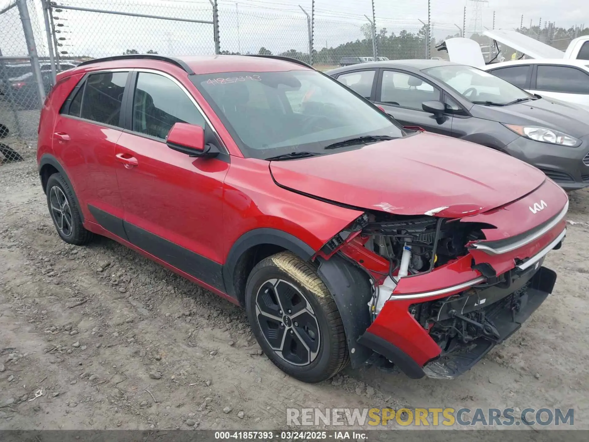 1 Фотография поврежденного автомобиля KNDCR3LE3P5063909 KIA NIRO 2023
