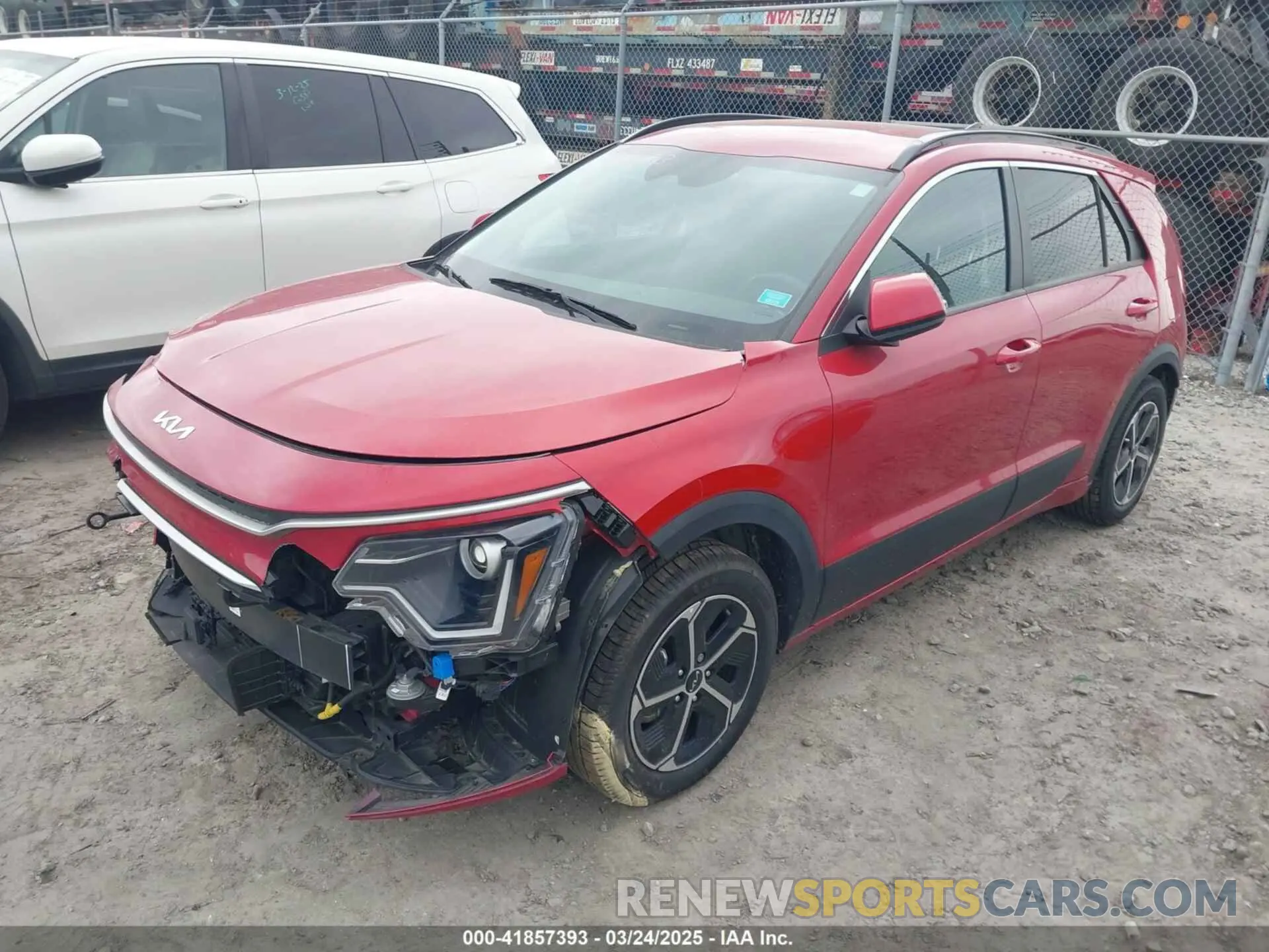 2 Фотография поврежденного автомобиля KNDCR3LE3P5063909 KIA NIRO 2023