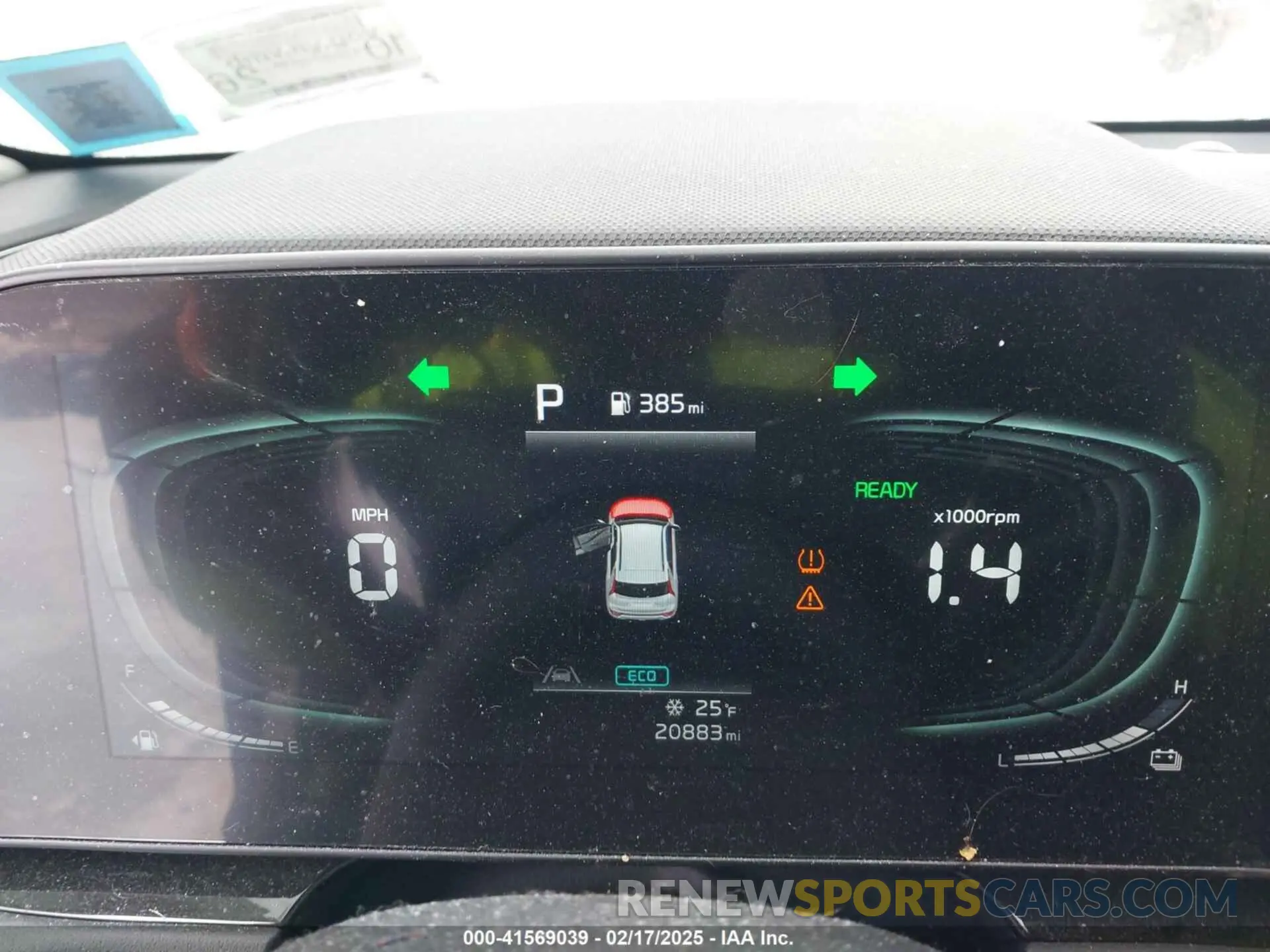 15 Photograph of a damaged car KNDCR3LE4P5037996 KIA NIRO 2023