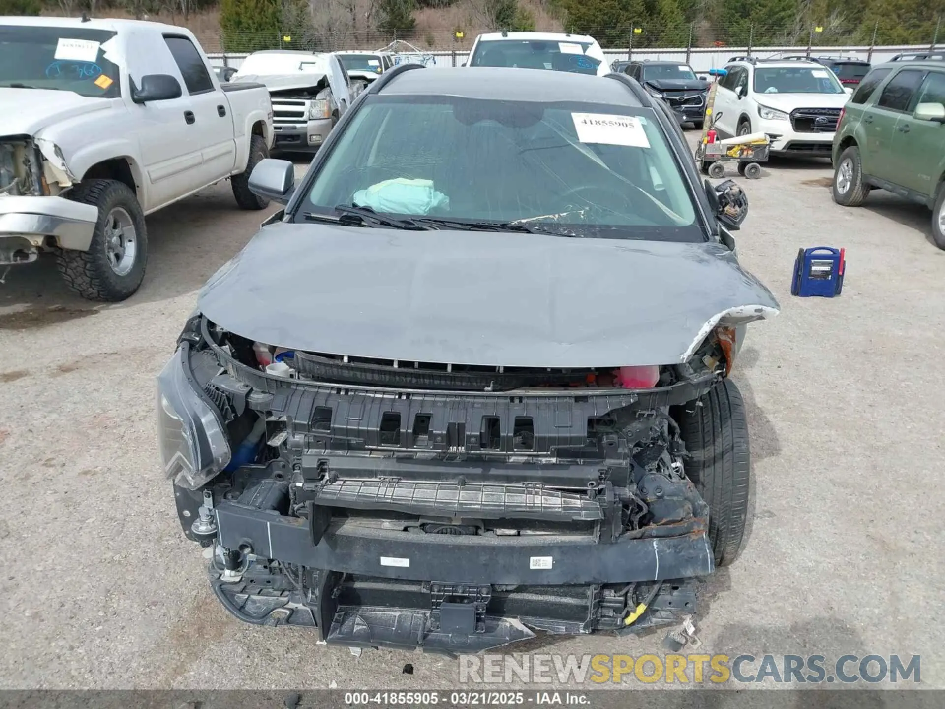 12 Photograph of a damaged car KNDCR3LE4P5052465 KIA NIRO 2023