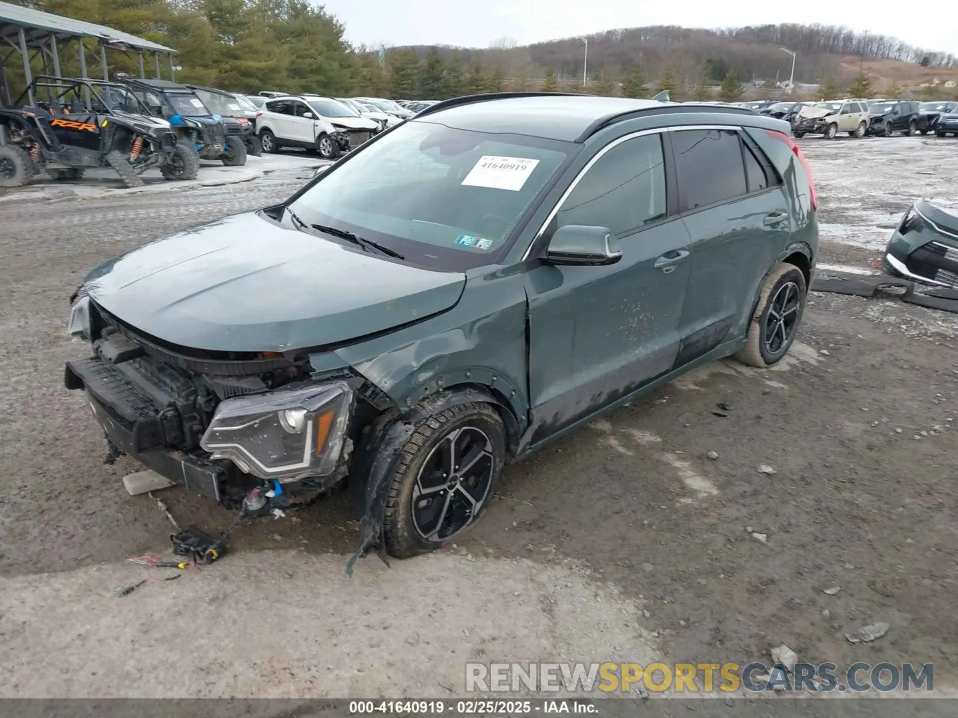 2 Фотография поврежденного автомобиля KNDCR3LE4P5071131 KIA NIRO 2023