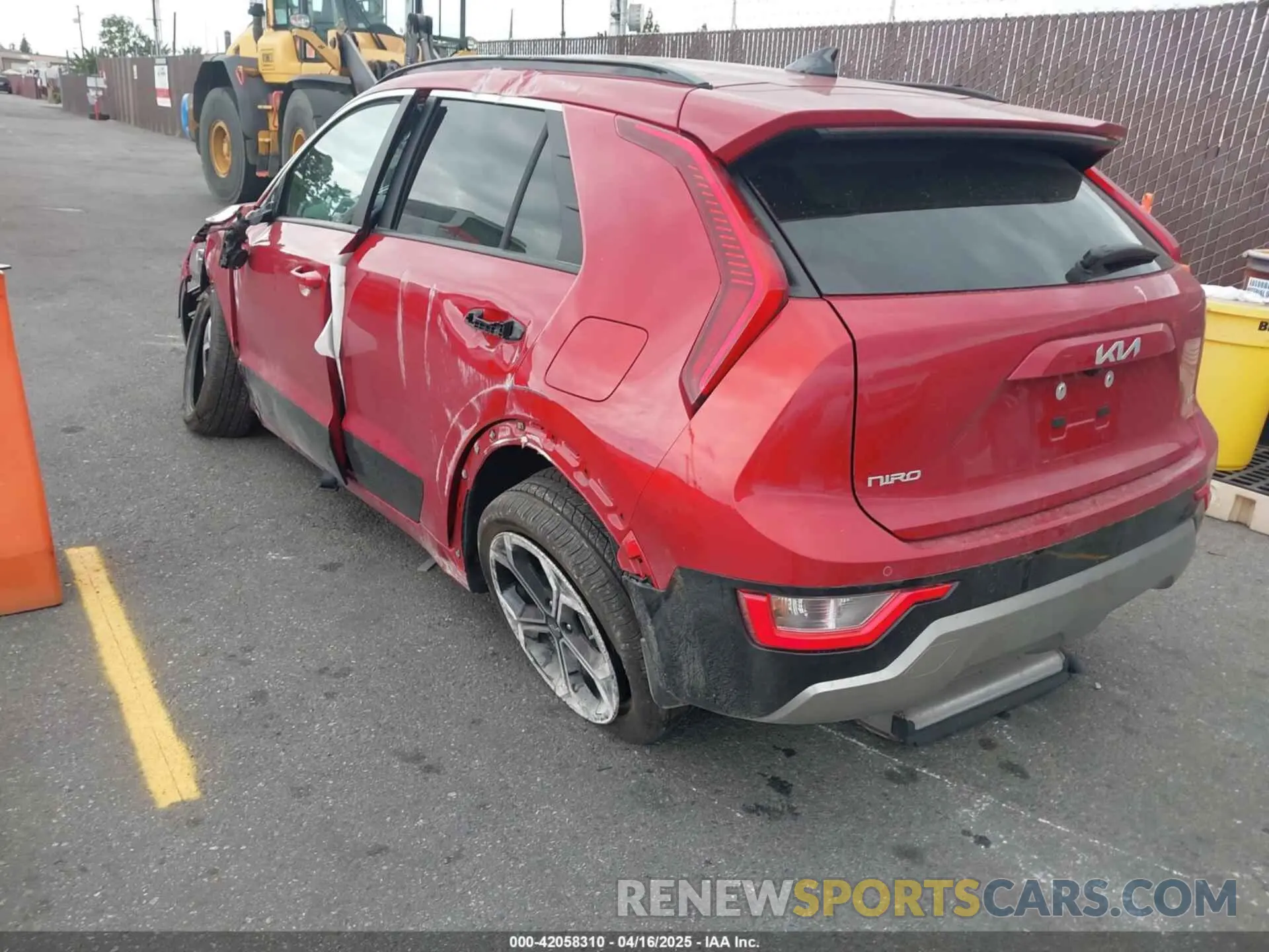 3 Фотография поврежденного автомобиля KNDCR3LE5P5110115 KIA NIRO 2023