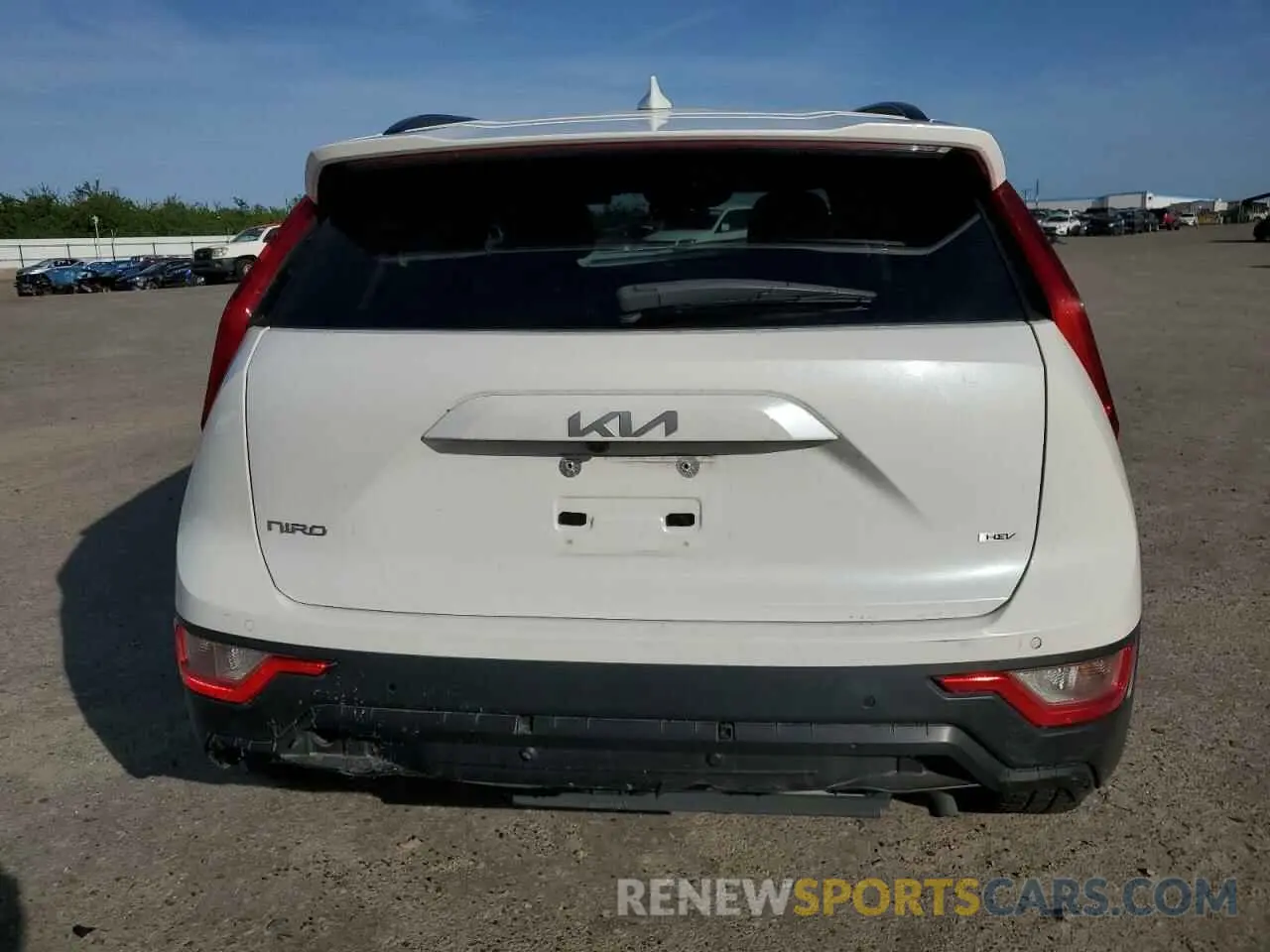 6 Photograph of a damaged car KNDCR3LE6P5053407 KIA NIRO 2023