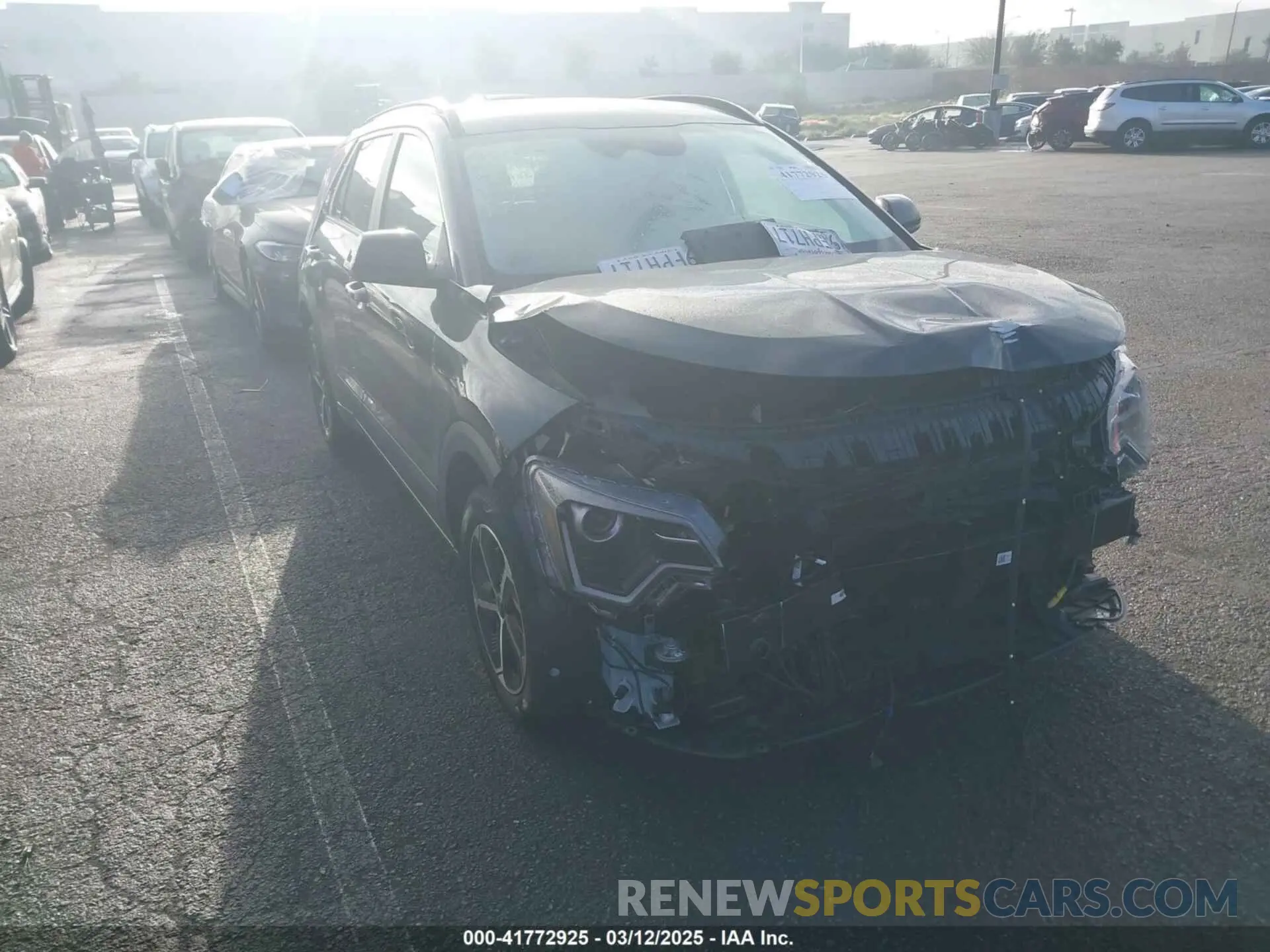 1 Фотография поврежденного автомобиля KNDCR3LE6P5081594 KIA NIRO 2023