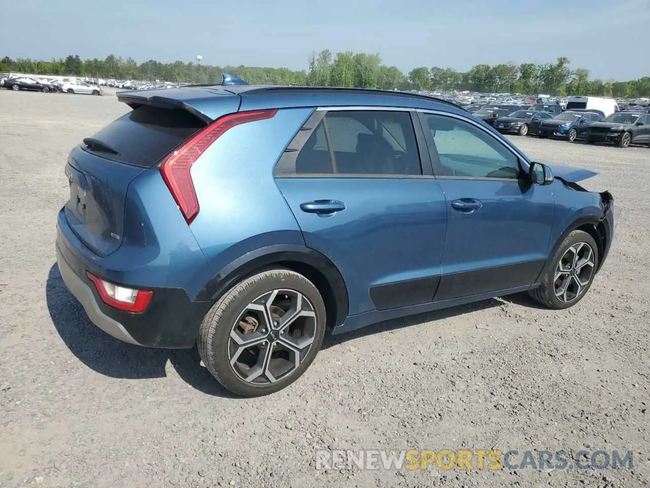 3 Photograph of a damaged car KNDCR3LE7P5091602 KIA NIRO 2023