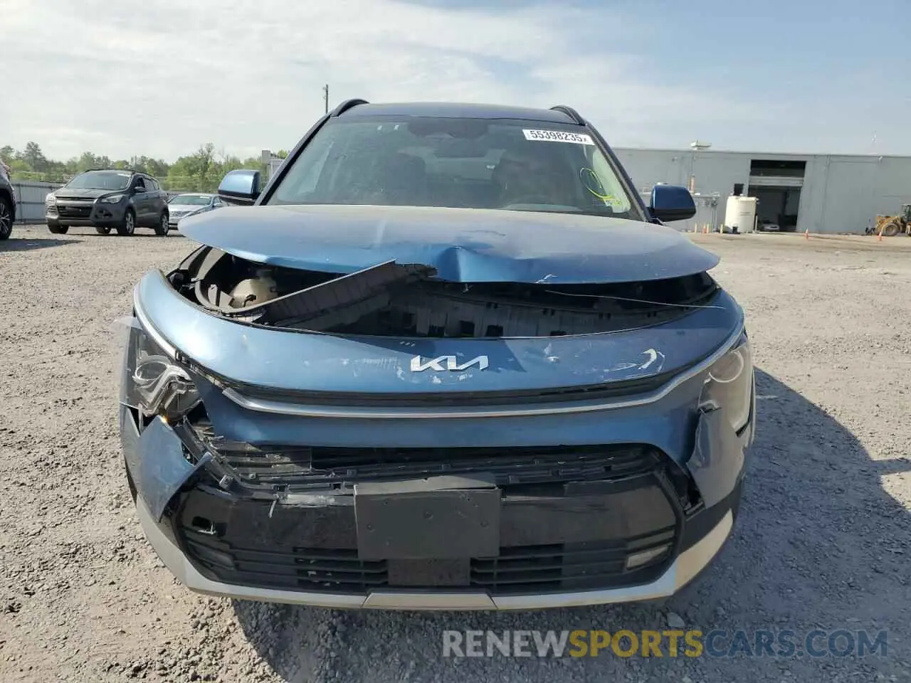 5 Photograph of a damaged car KNDCR3LE7P5091602 KIA NIRO 2023