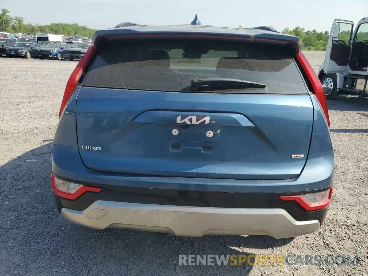 6 Photograph of a damaged car KNDCR3LE7P5091602 KIA NIRO 2023