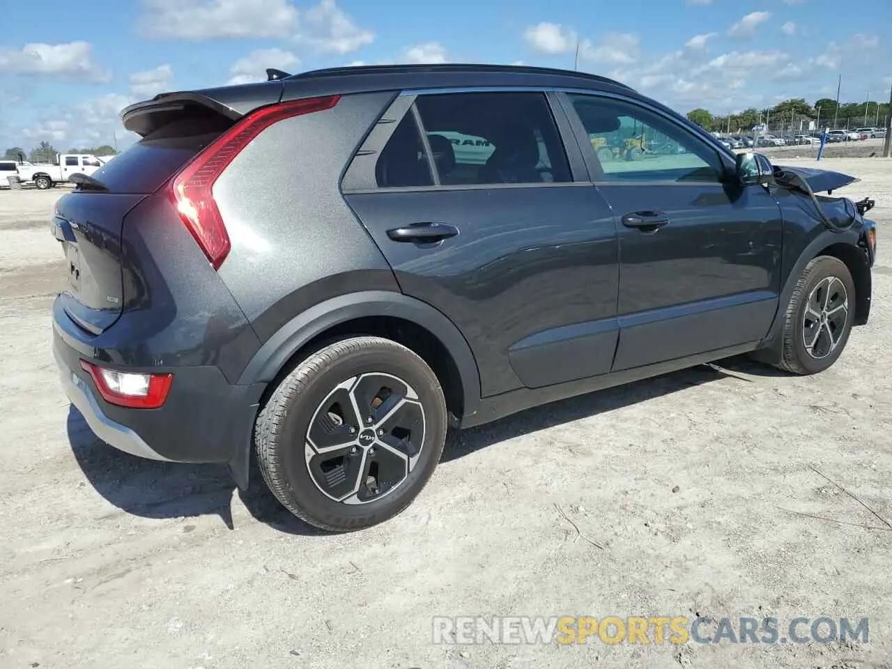 3 Photograph of a damaged car KNDCR3LE7P5116398 KIA NIRO 2023