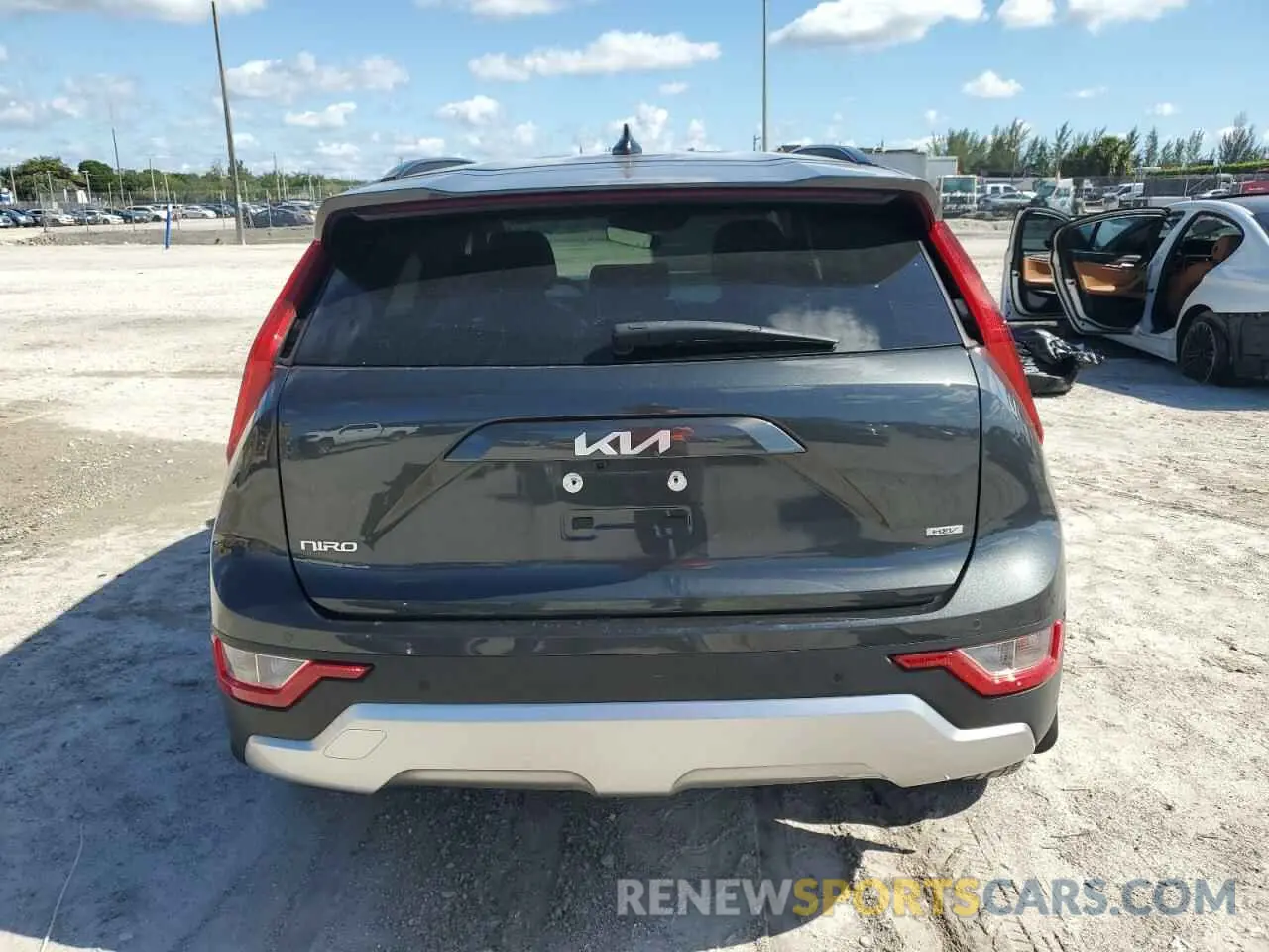 6 Photograph of a damaged car KNDCR3LE7P5116398 KIA NIRO 2023