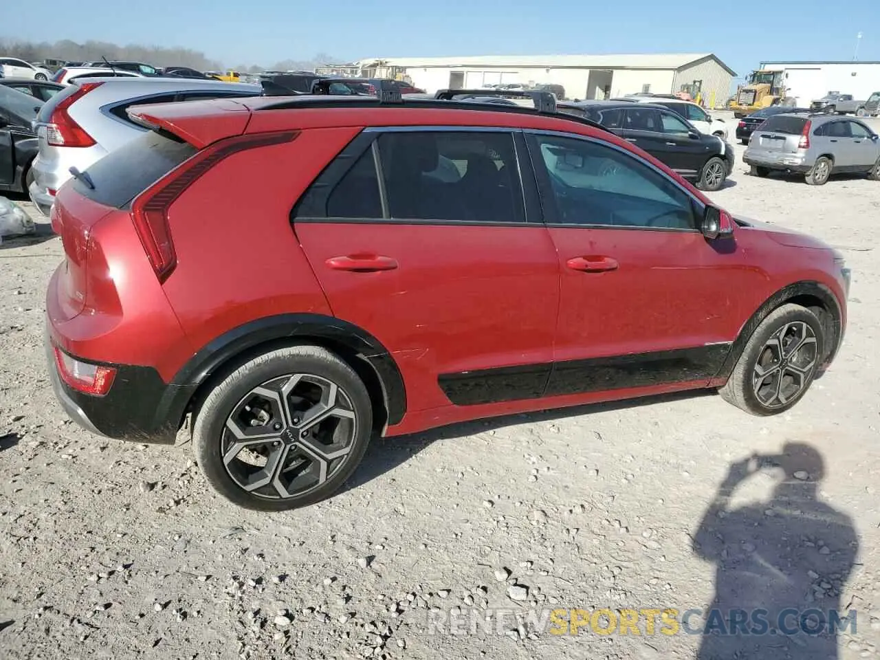 3 Фотография поврежденного автомобиля KNDCR3LE8P5041551 KIA NIRO 2023