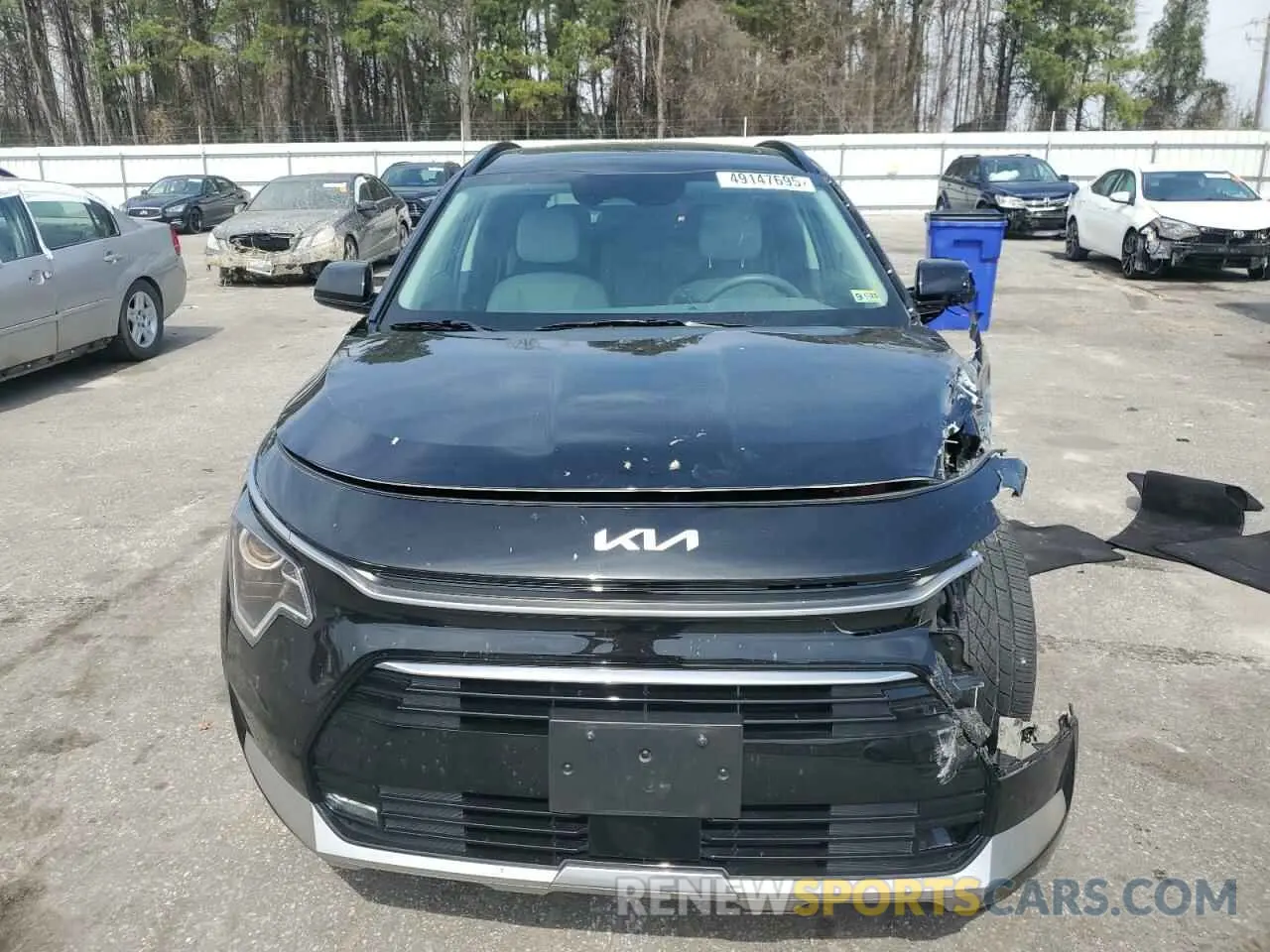 5 Photograph of a damaged car KNDCR3LE8P5069754 KIA NIRO 2023