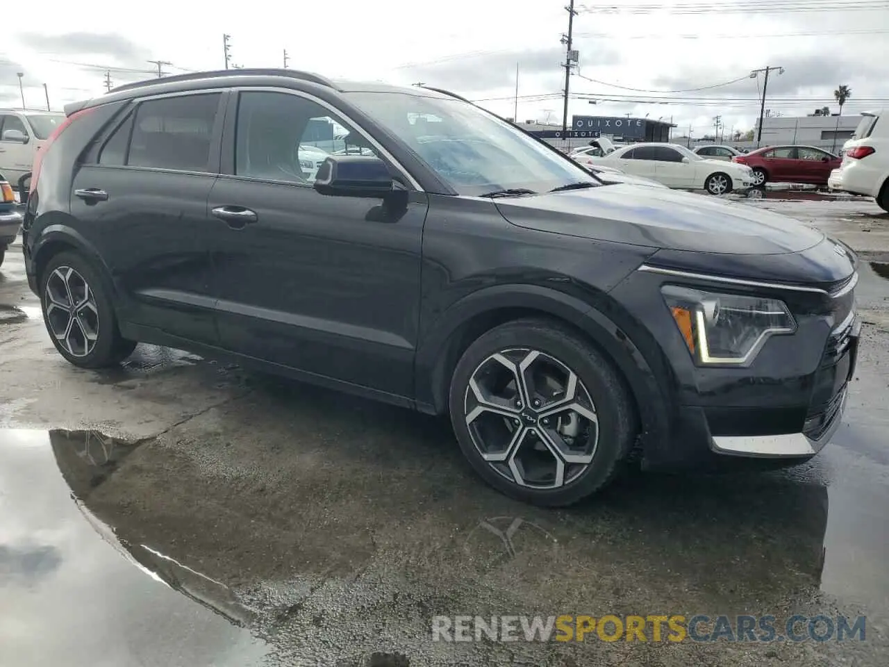 4 Photograph of a damaged car KNDCR3LE9P5039145 KIA NIRO 2023