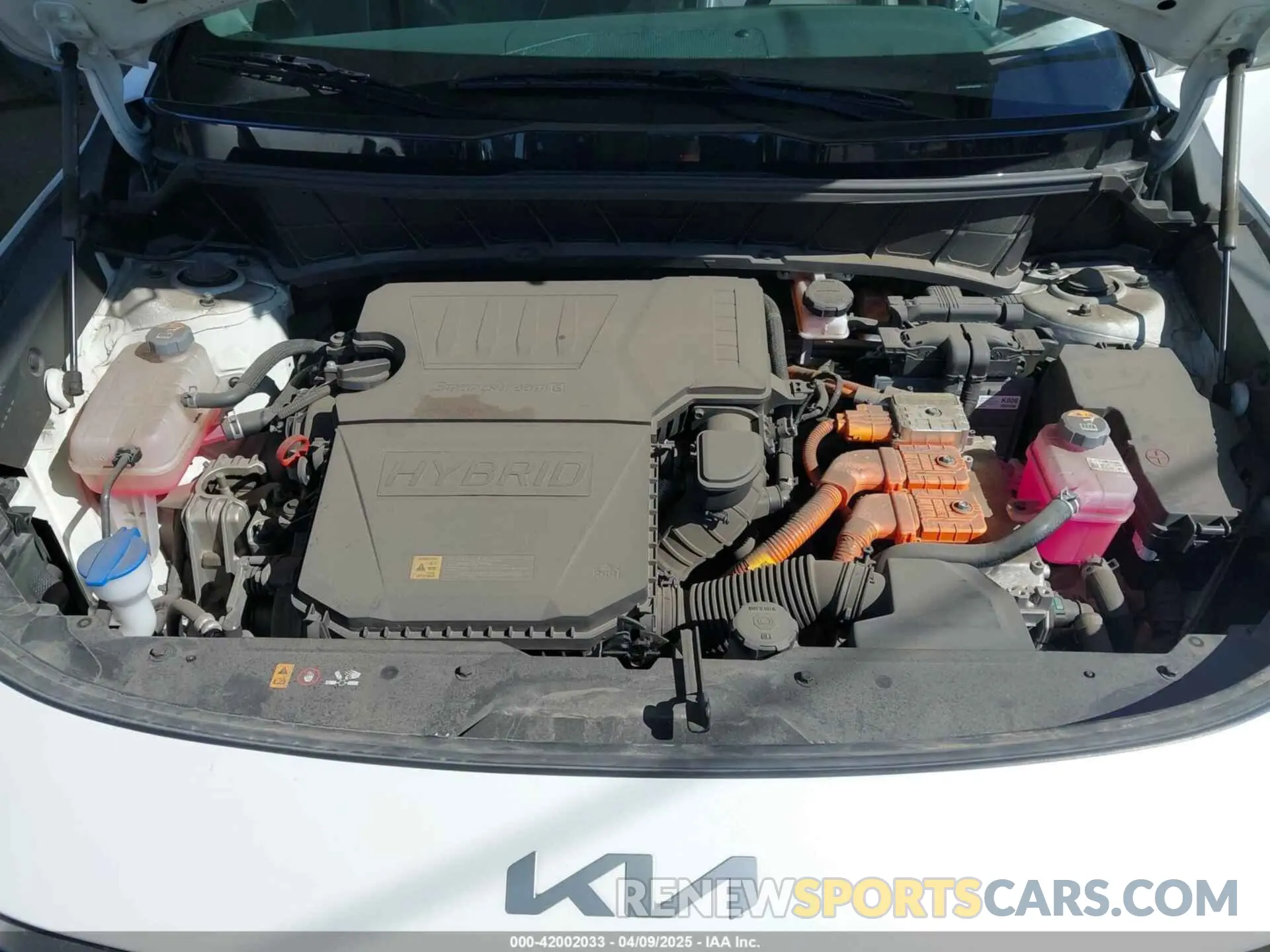 10 Photograph of a damaged car KNDCR3LEXP5043592 KIA NIRO 2023