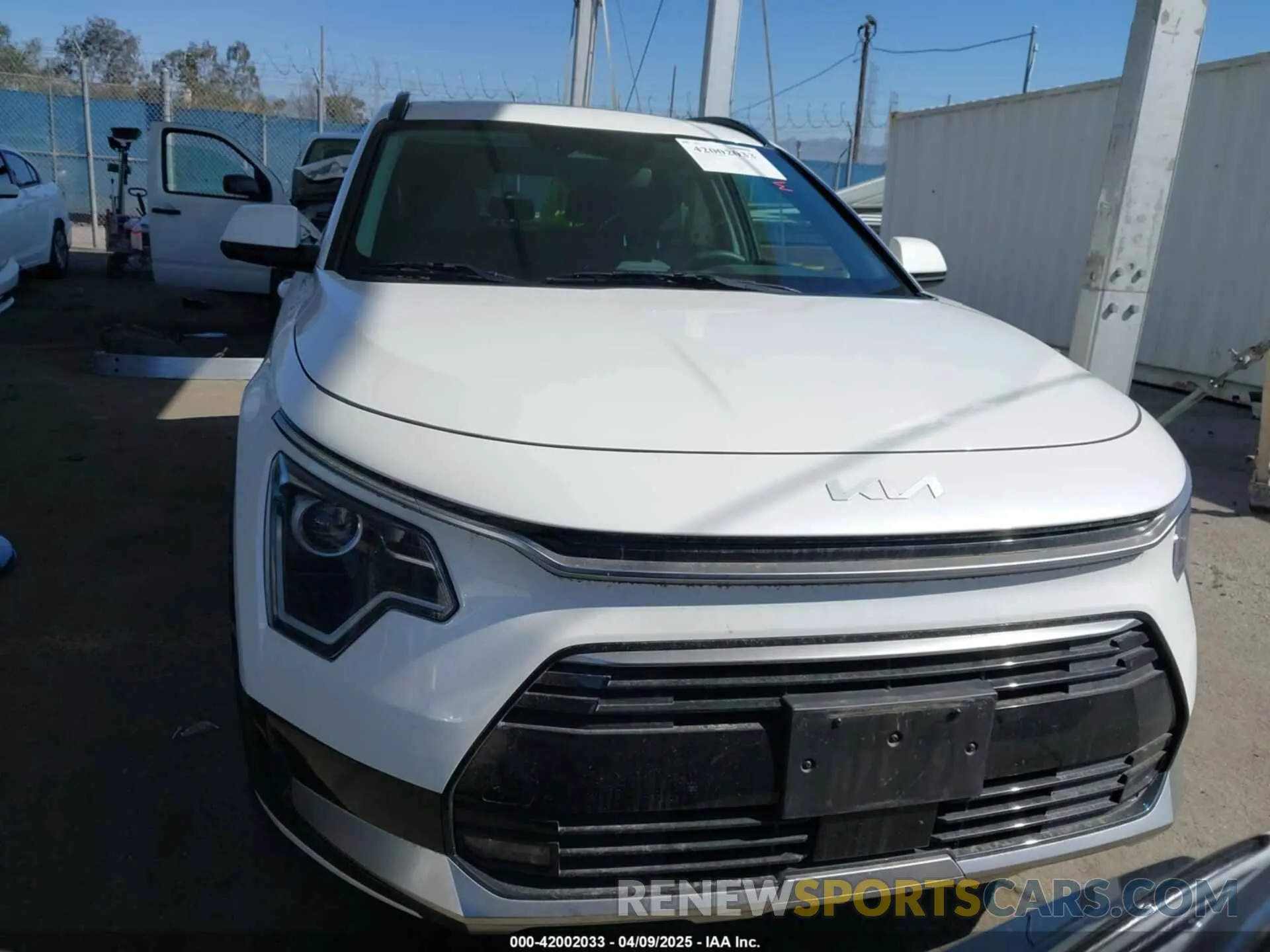 13 Photograph of a damaged car KNDCR3LEXP5043592 KIA NIRO 2023