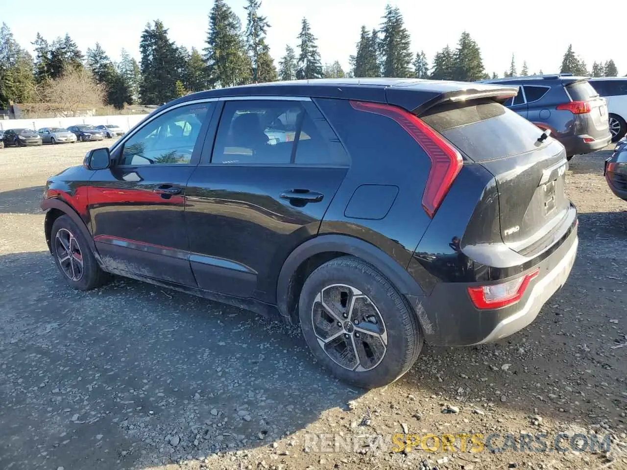 2 Photograph of a damaged car KNDCR3LEXP5063972 KIA NIRO 2023