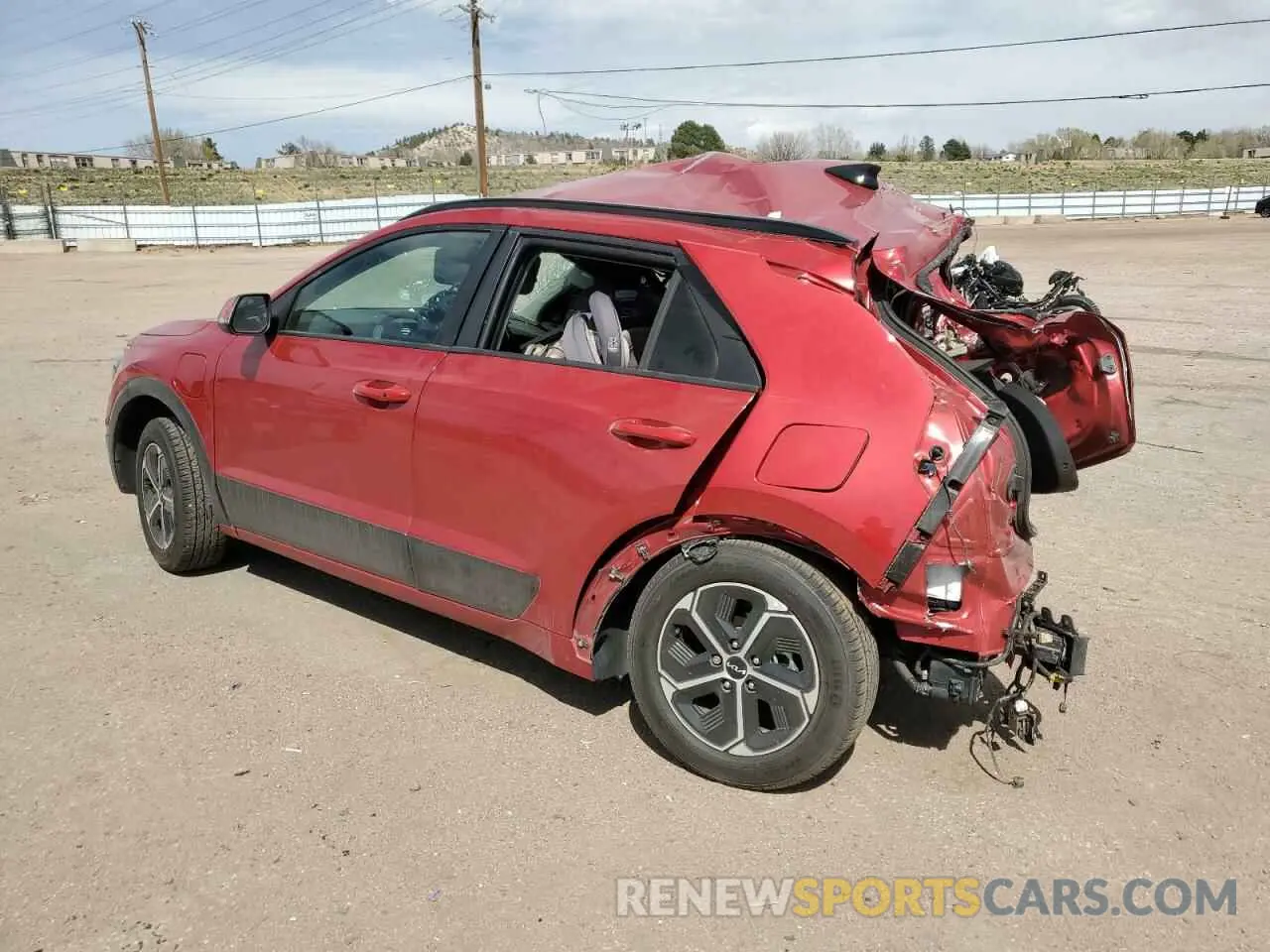 2 Photograph of a damaged car KNDCS3LF3P5074910 KIA NIRO 2023