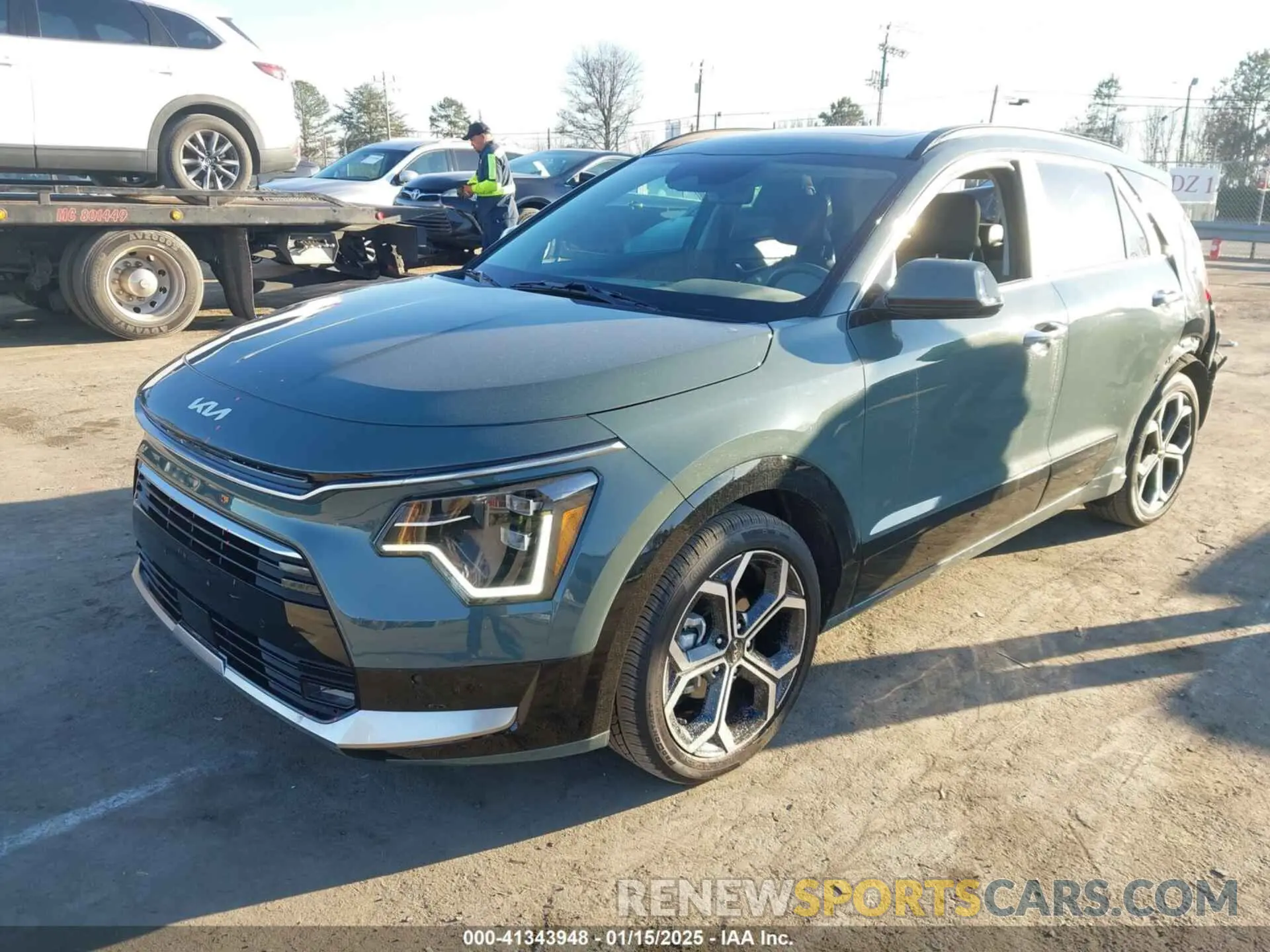 2 Фотография поврежденного автомобиля KNDCT3LE2P5039313 KIA NIRO 2023