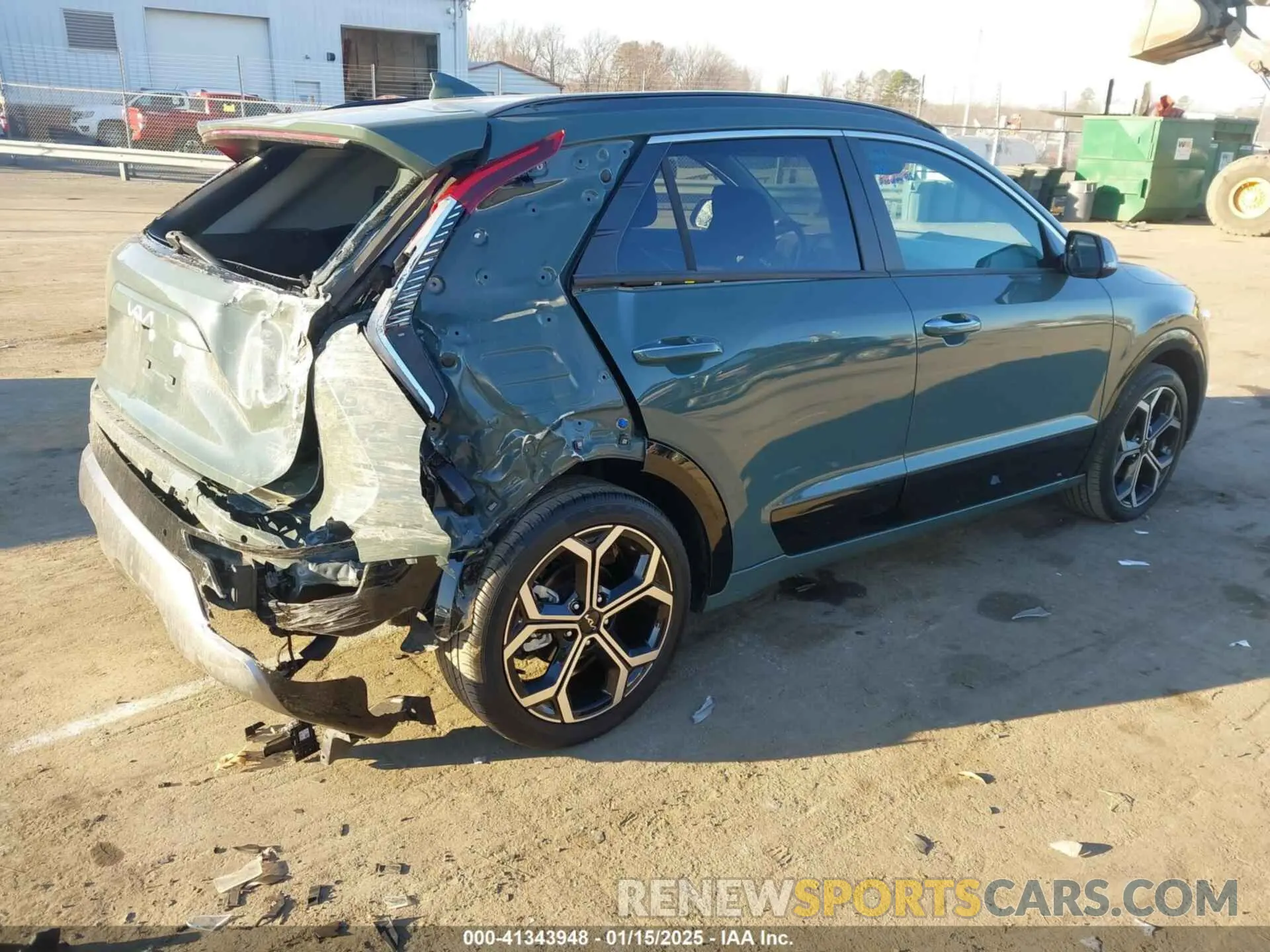 4 Фотография поврежденного автомобиля KNDCT3LE2P5039313 KIA NIRO 2023