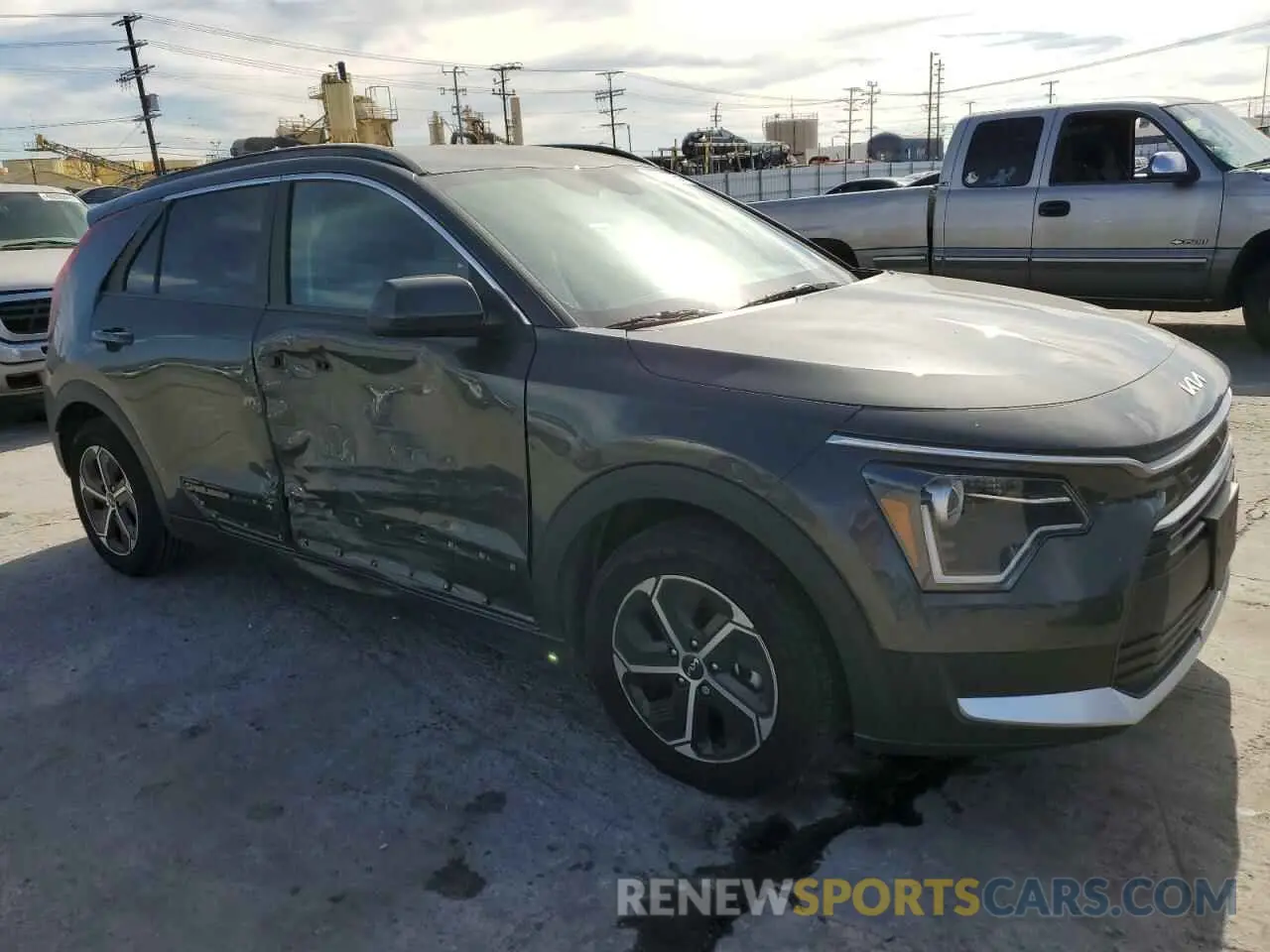 4 Фотография поврежденного автомобиля KNDCP3LE1R5121945 KIA NIRO 2024