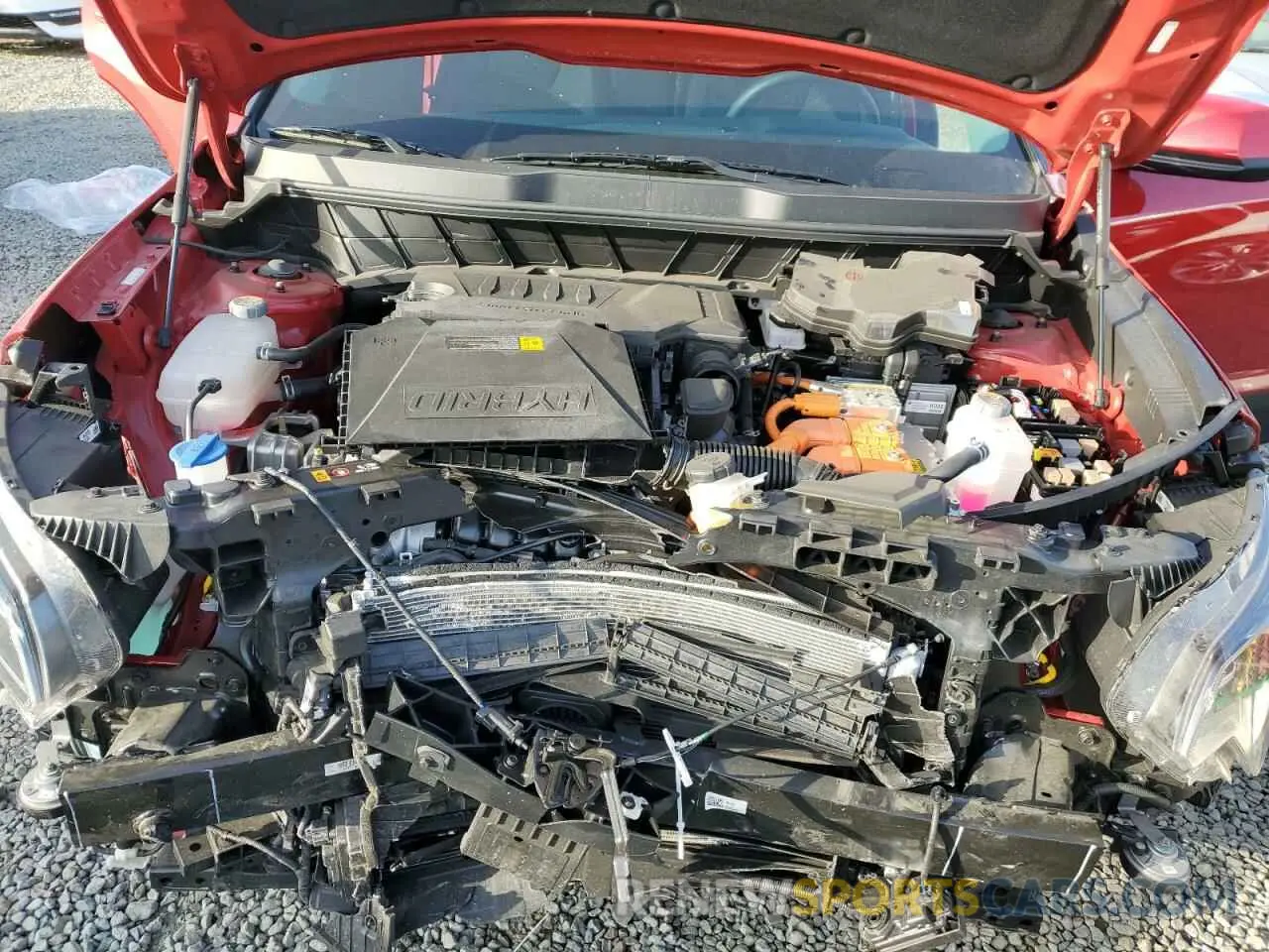 12 Photograph of a damaged car KNDCP3LE3R5125446 KIA NIRO 2024