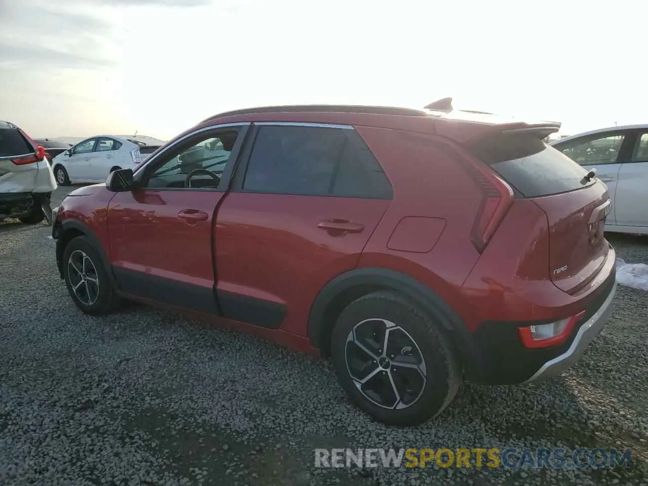 2 Photograph of a damaged car KNDCP3LE3R5125446 KIA NIRO 2024