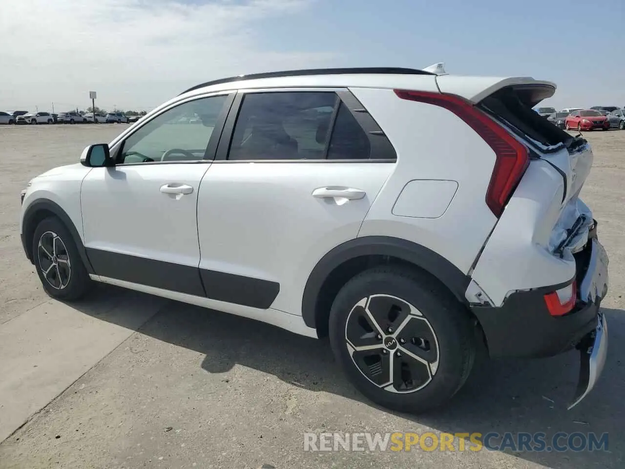 2 Photograph of a damaged car KNDCP3LEXR5184235 KIA NIRO 2024