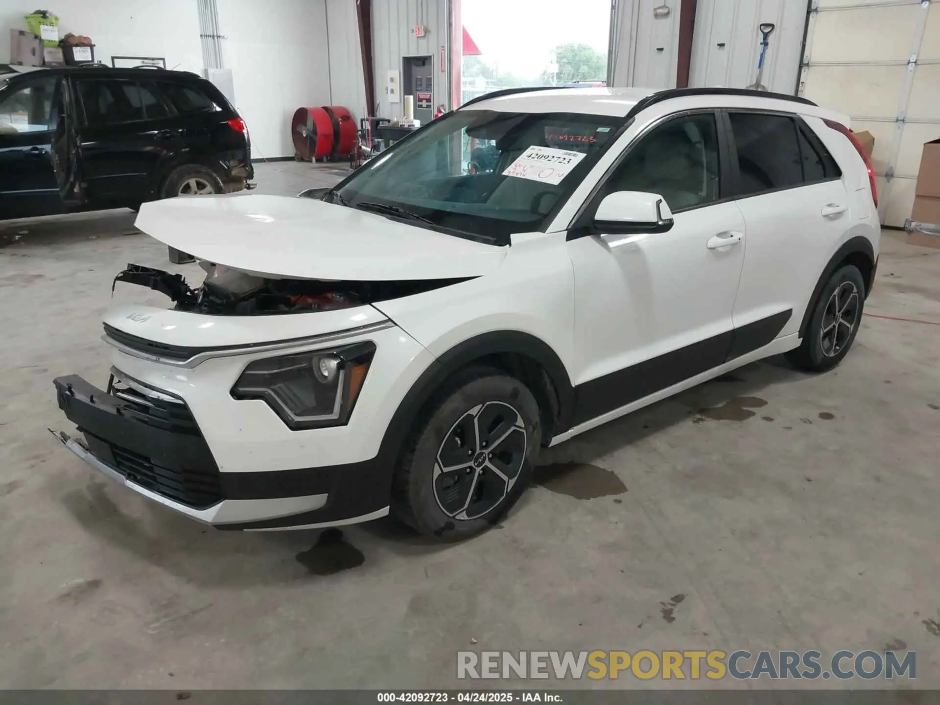 2 Photograph of a damaged car KNDCR3LE0R5121073 KIA NIRO 2024
