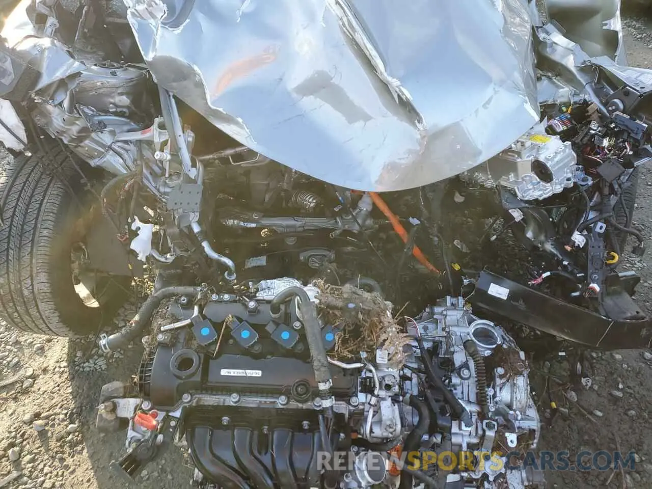 11 Photograph of a damaged car KNDCR3LE0R5138438 KIA NIRO 2024