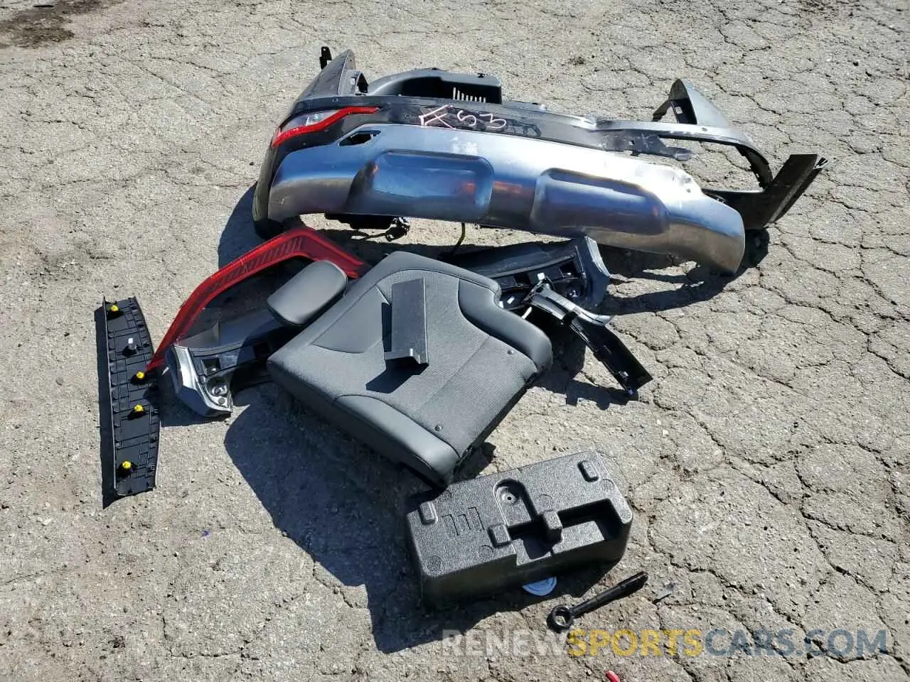 13 Photograph of a damaged car KNDCR3LE2R5156634 KIA NIRO 2024